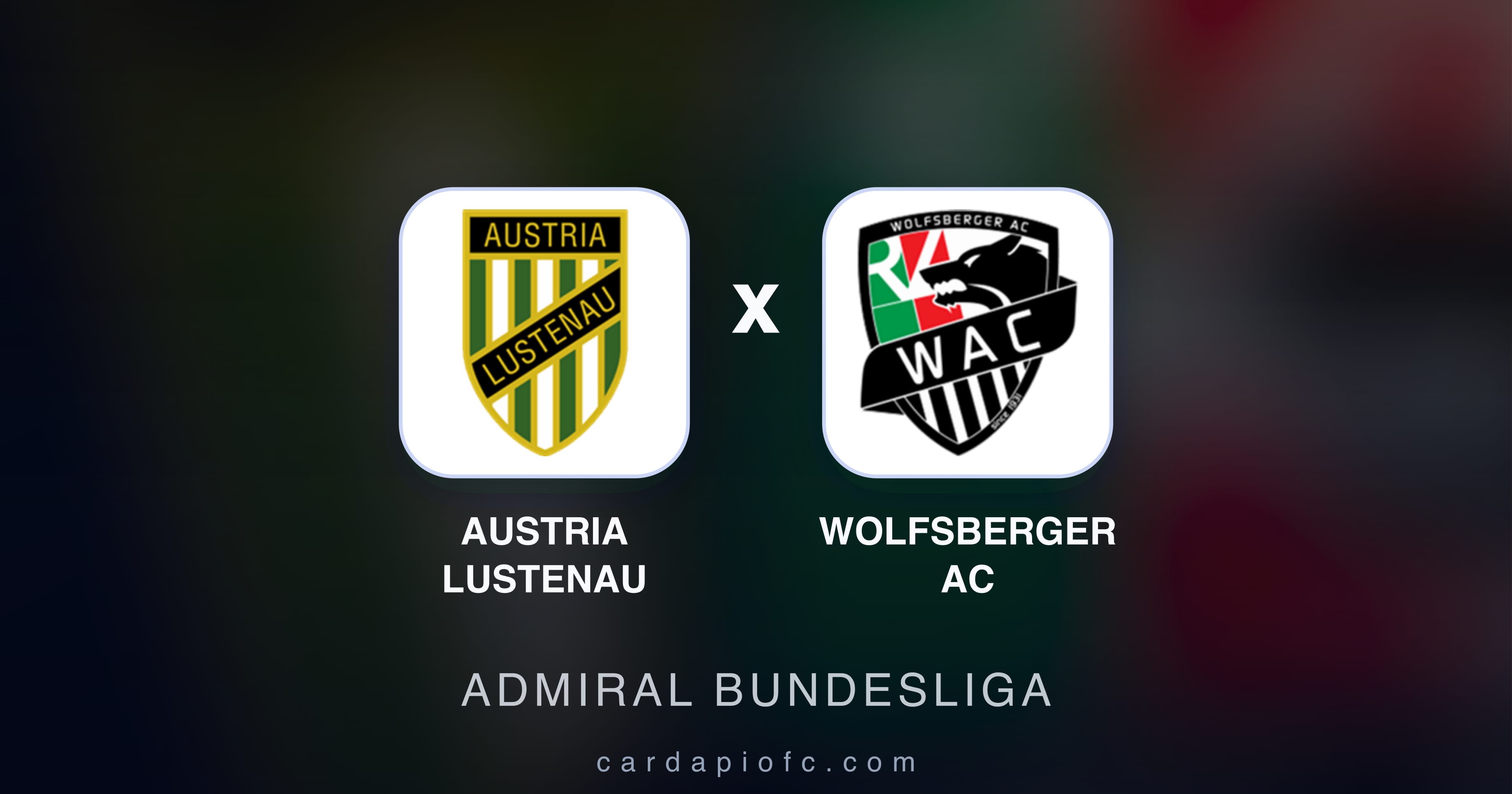 Austria Lustenau बनाम Wolfsberger AC (Admiral Bundesliga) का पूर्वावलोकन चित्र