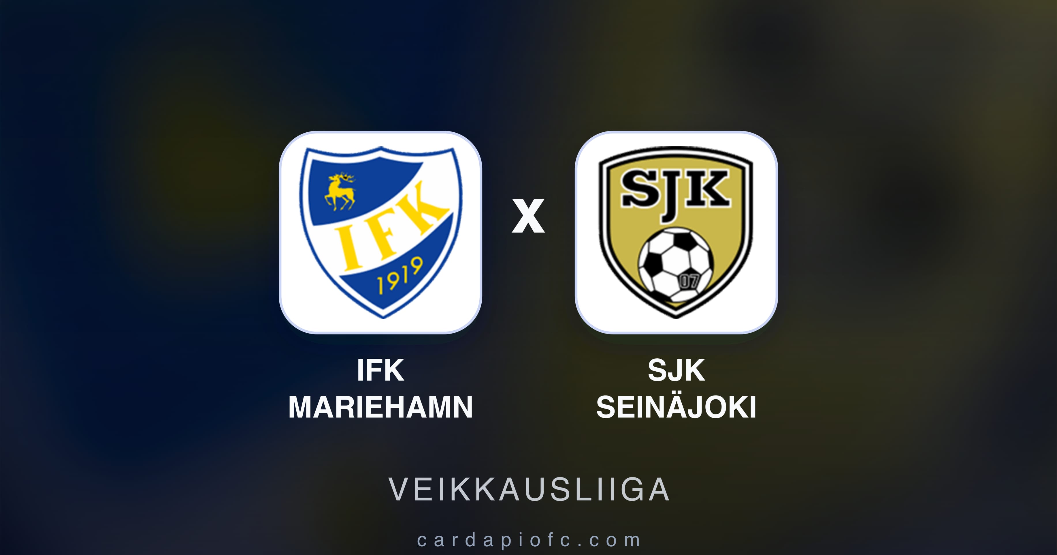 IFK Mariehamn बनाम SJK Seinäjoki (Veikkausliiga) का पूर्वावलोकन चित्र