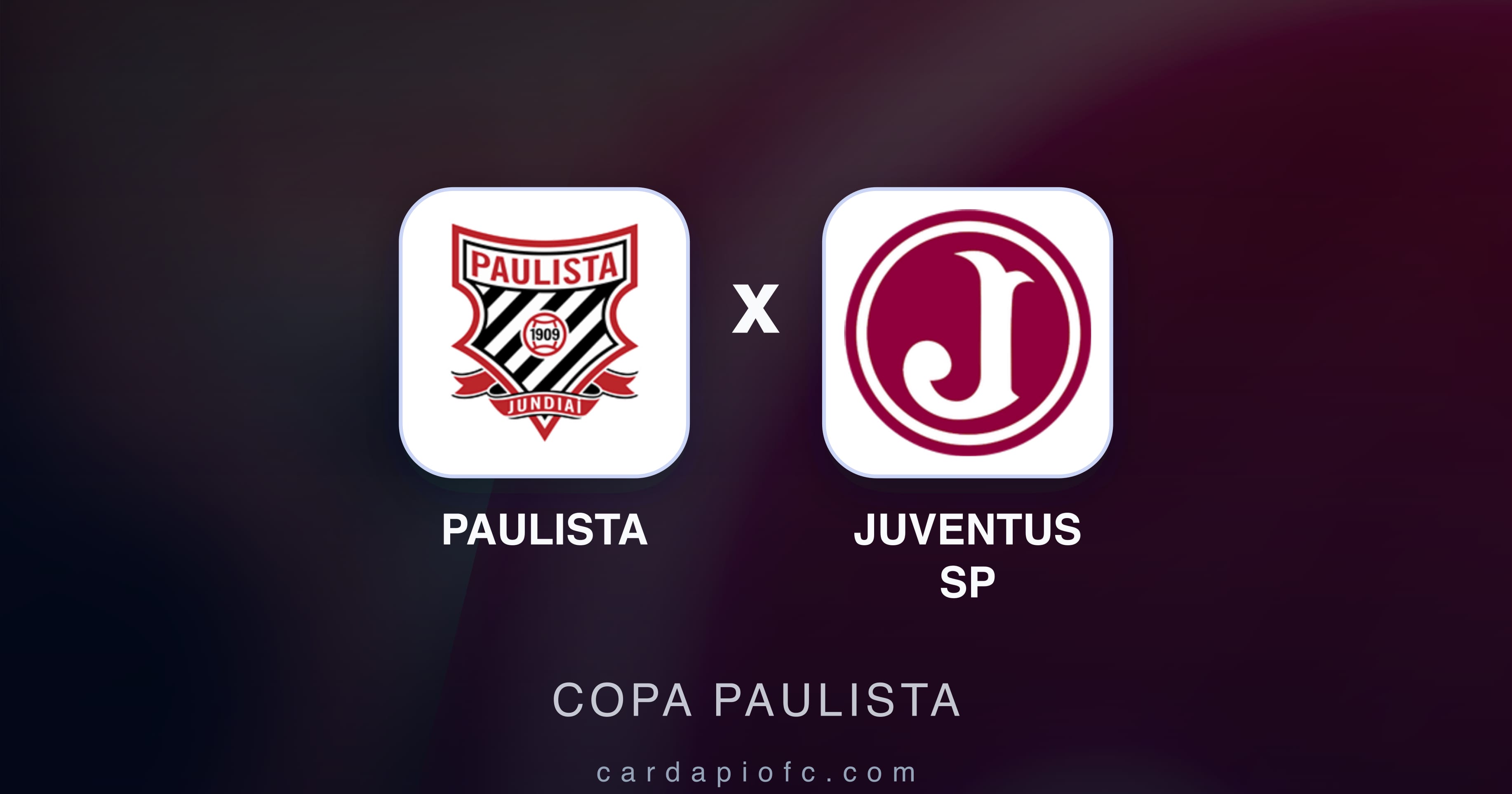 Paulista बनाम Juventus SP (Copa Paulista) का पूर्वावलोकन चित्र