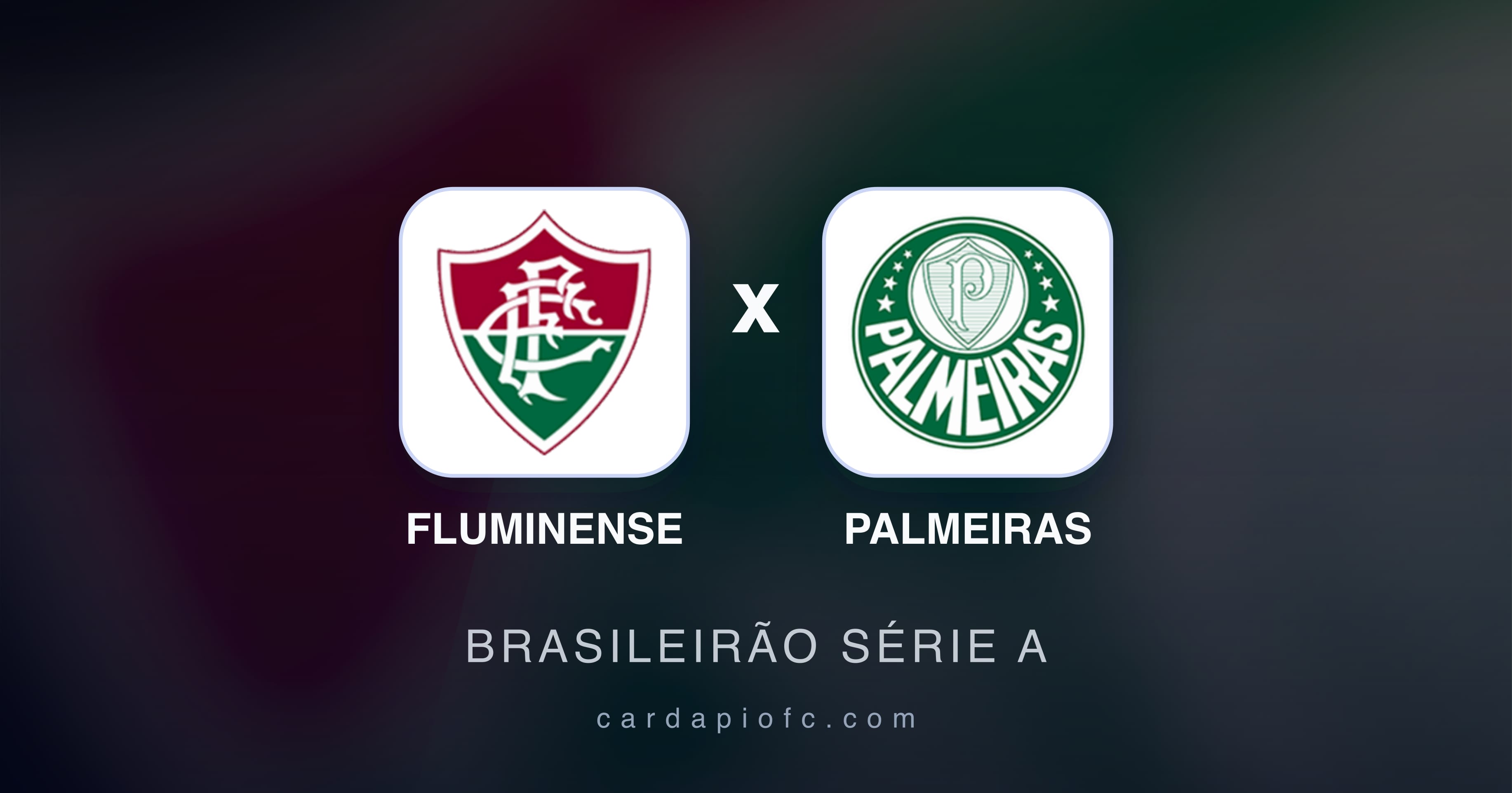 Fluminense बनाम Palmeiras (Brasileirão Série A) का पूर्वावलोकन चित्र