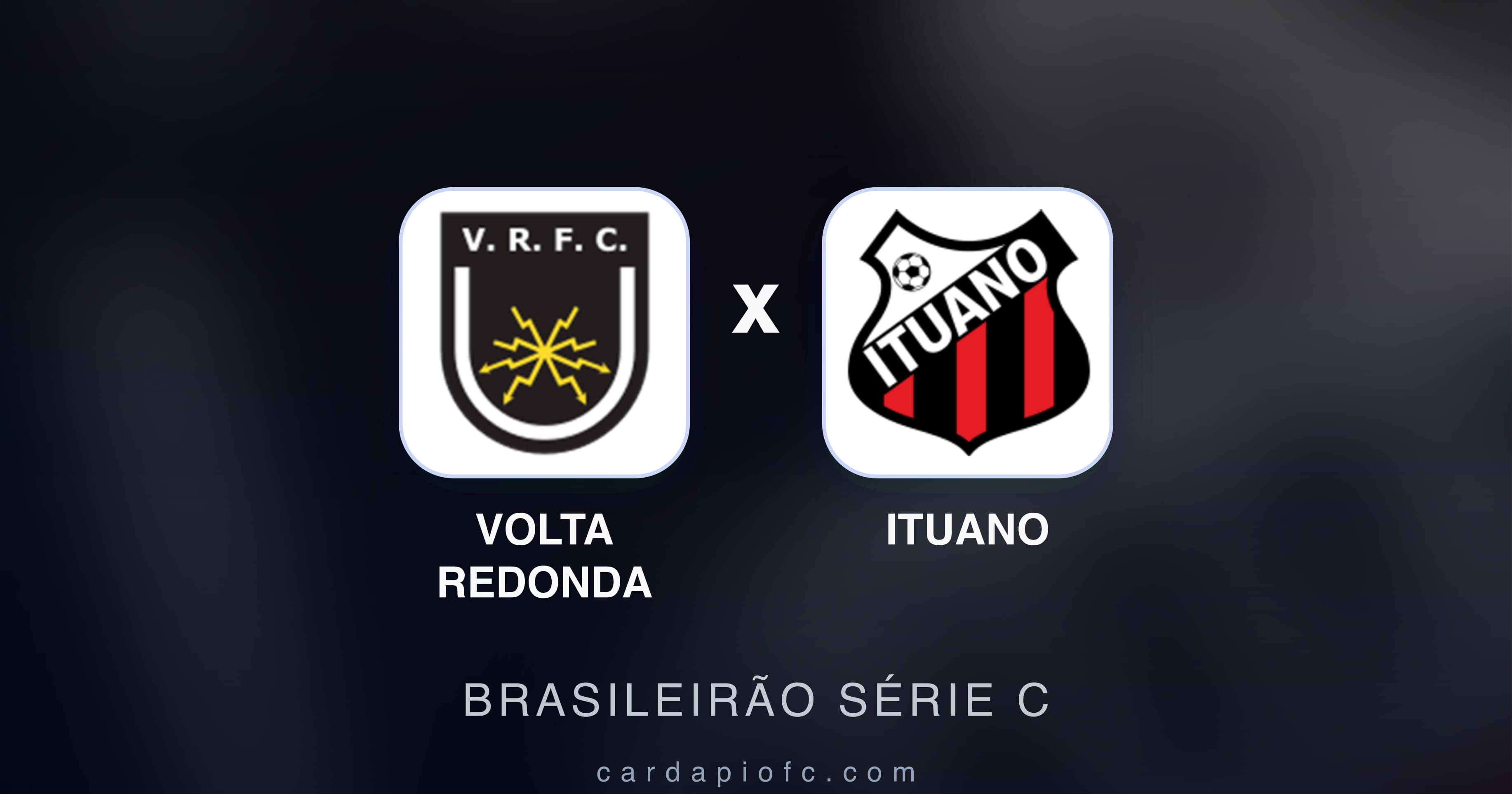 Volta Redonda बनाम Ituano (Brasileirão Série C) का पूर्वावलोकन चित्र