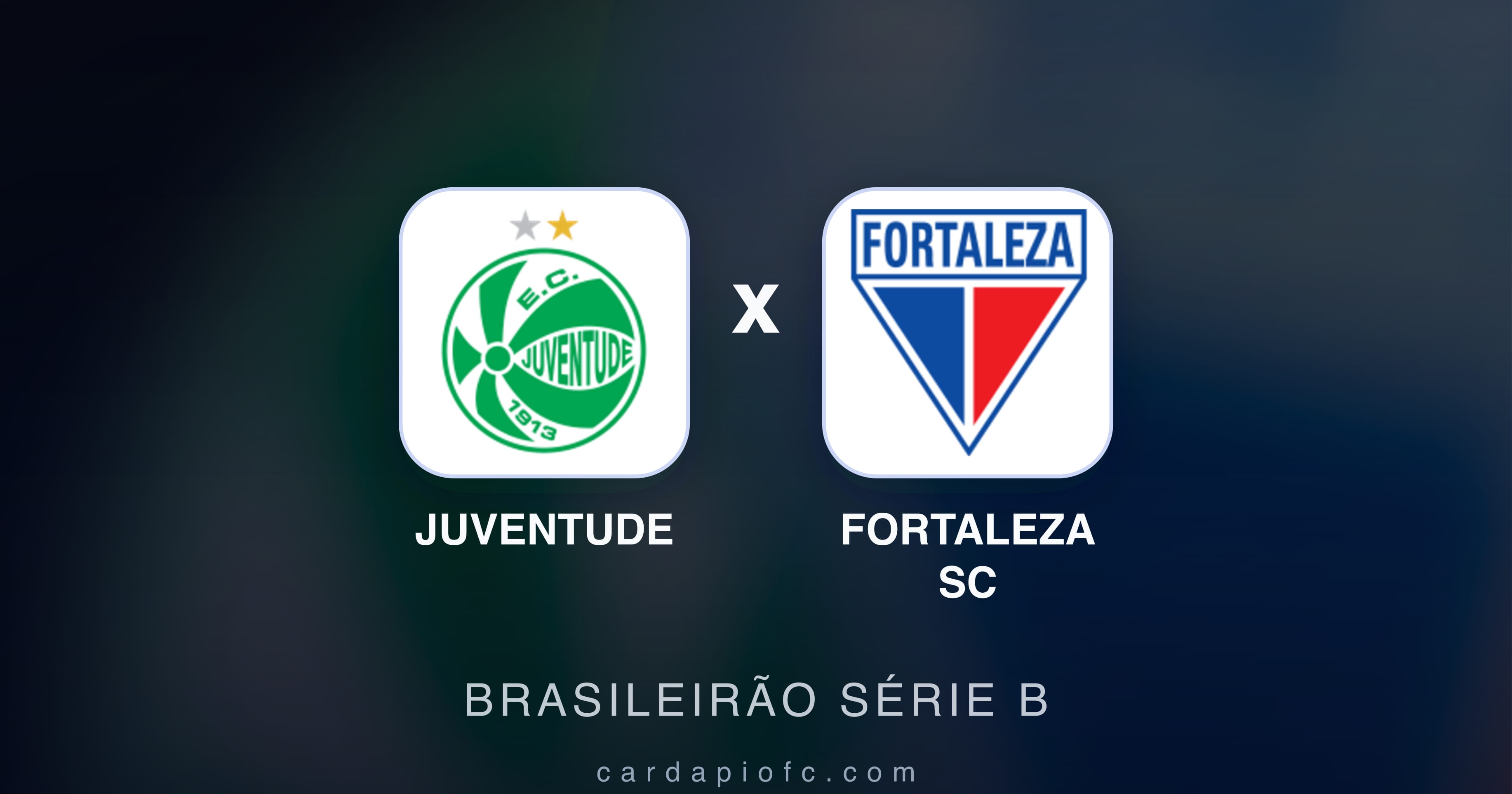 Juventude बनाम Fortaleza SC (Brasileirão Série B) का पूर्वावलोकन चित्र