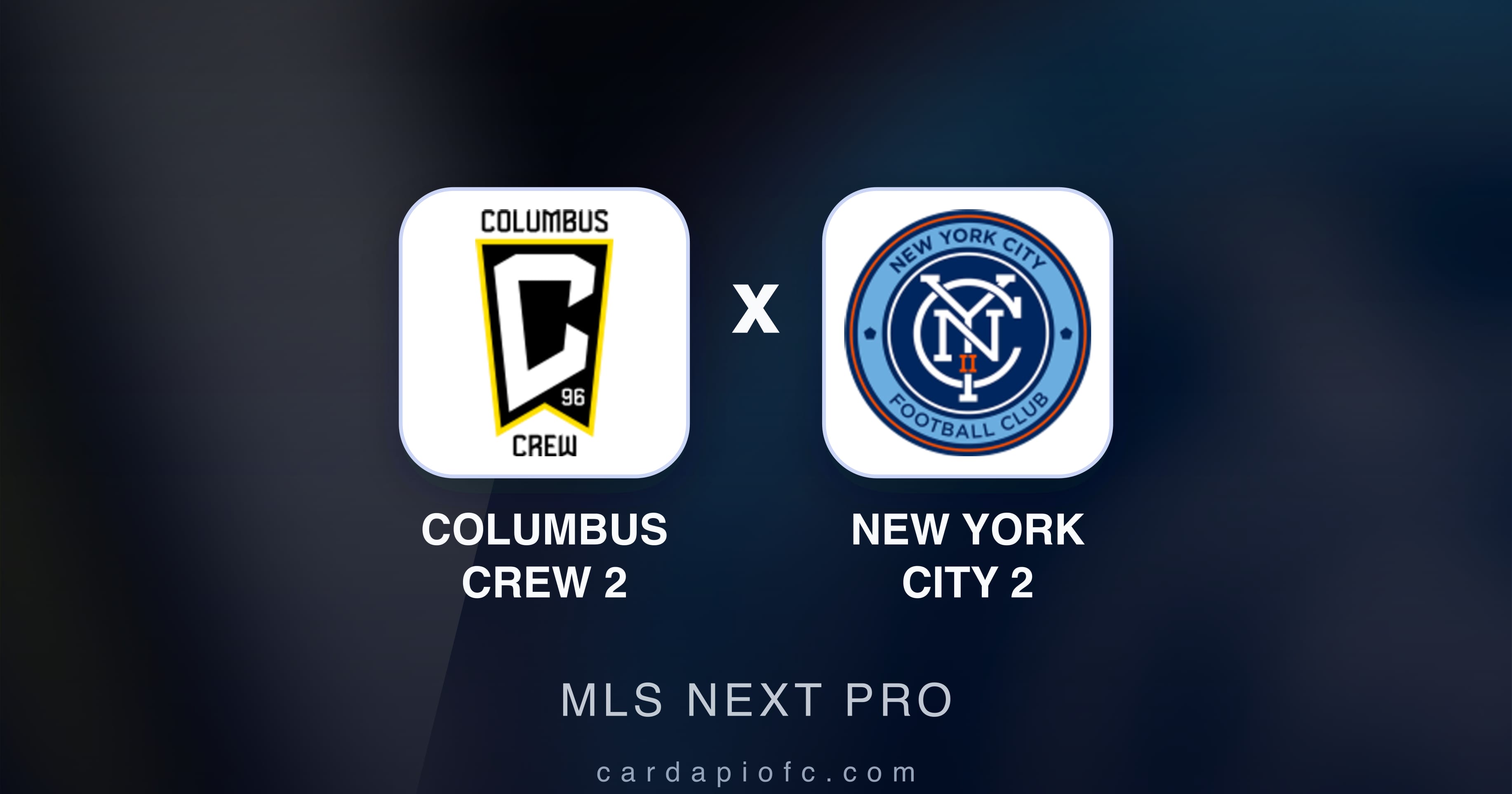 Columbus Crew 2 बनाम New York City 2 (MLS Next Pro) का पूर्वावलोकन चित्र