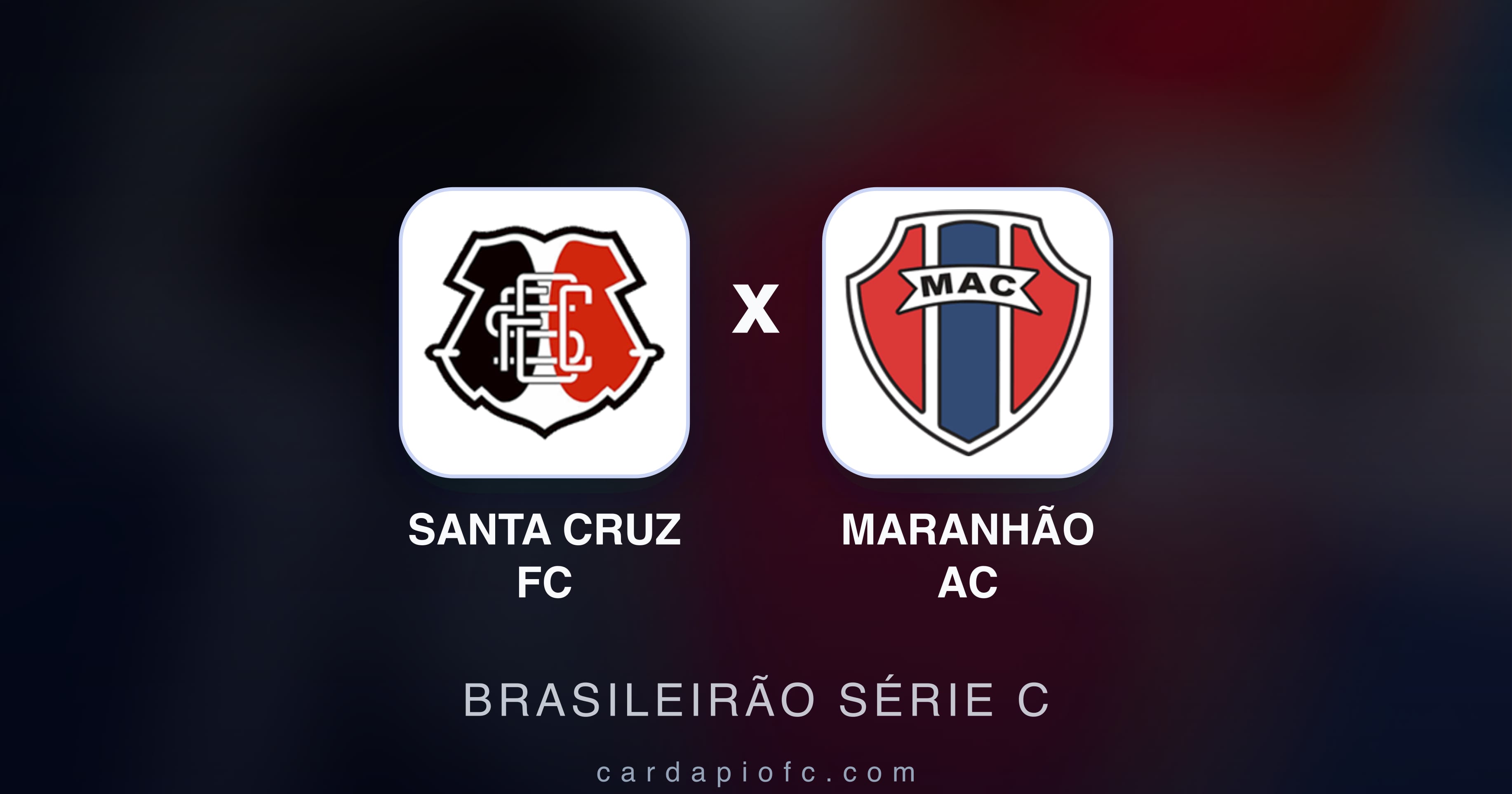 Santa Cruz FC बनाम Maranhão AC (Brasileirão Série C) का पूर्वावलोकन चित्र