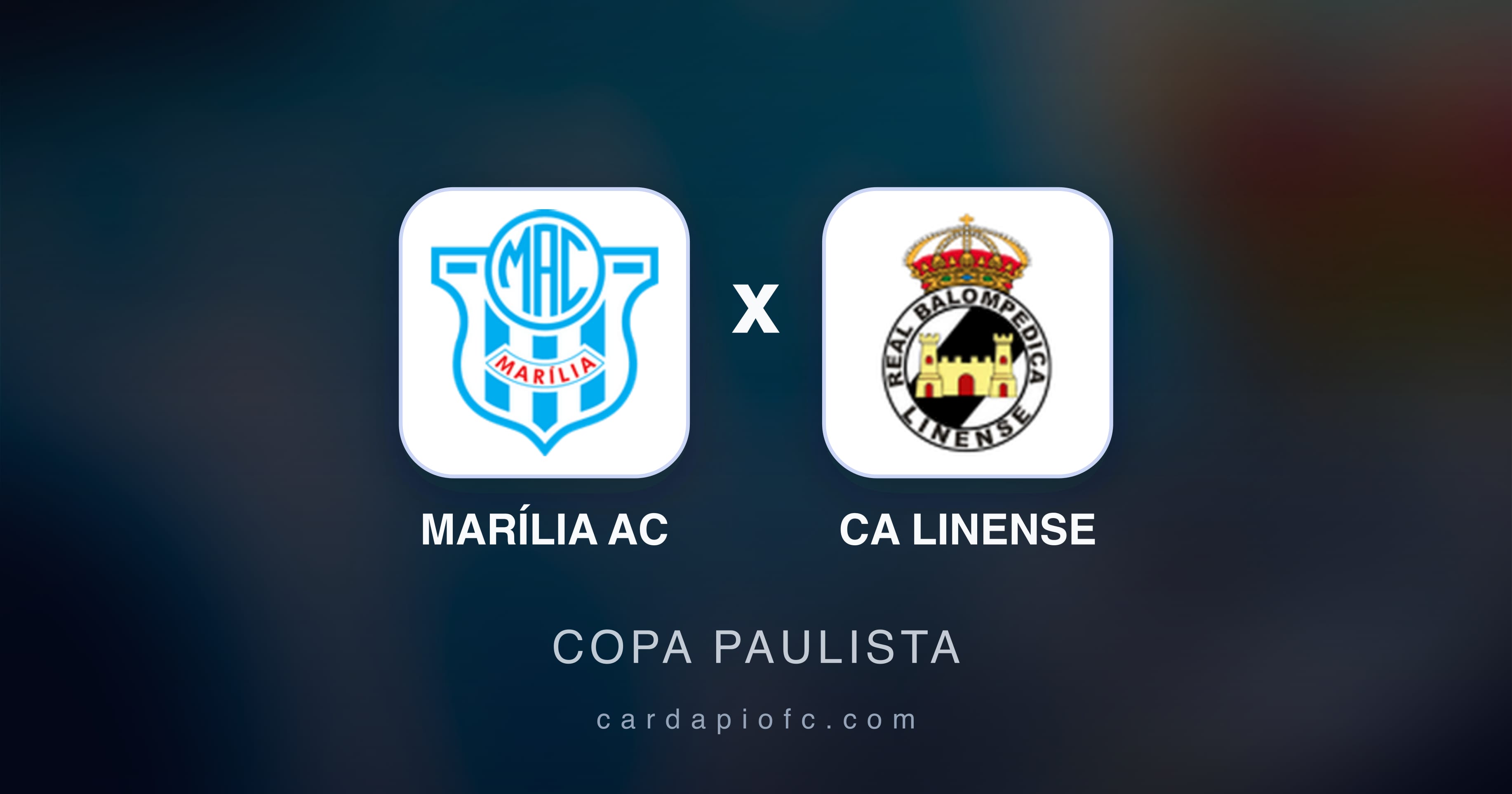 Marília AC बनाम CA Linense (Copa Paulista) का पूर्वावलोकन चित्र