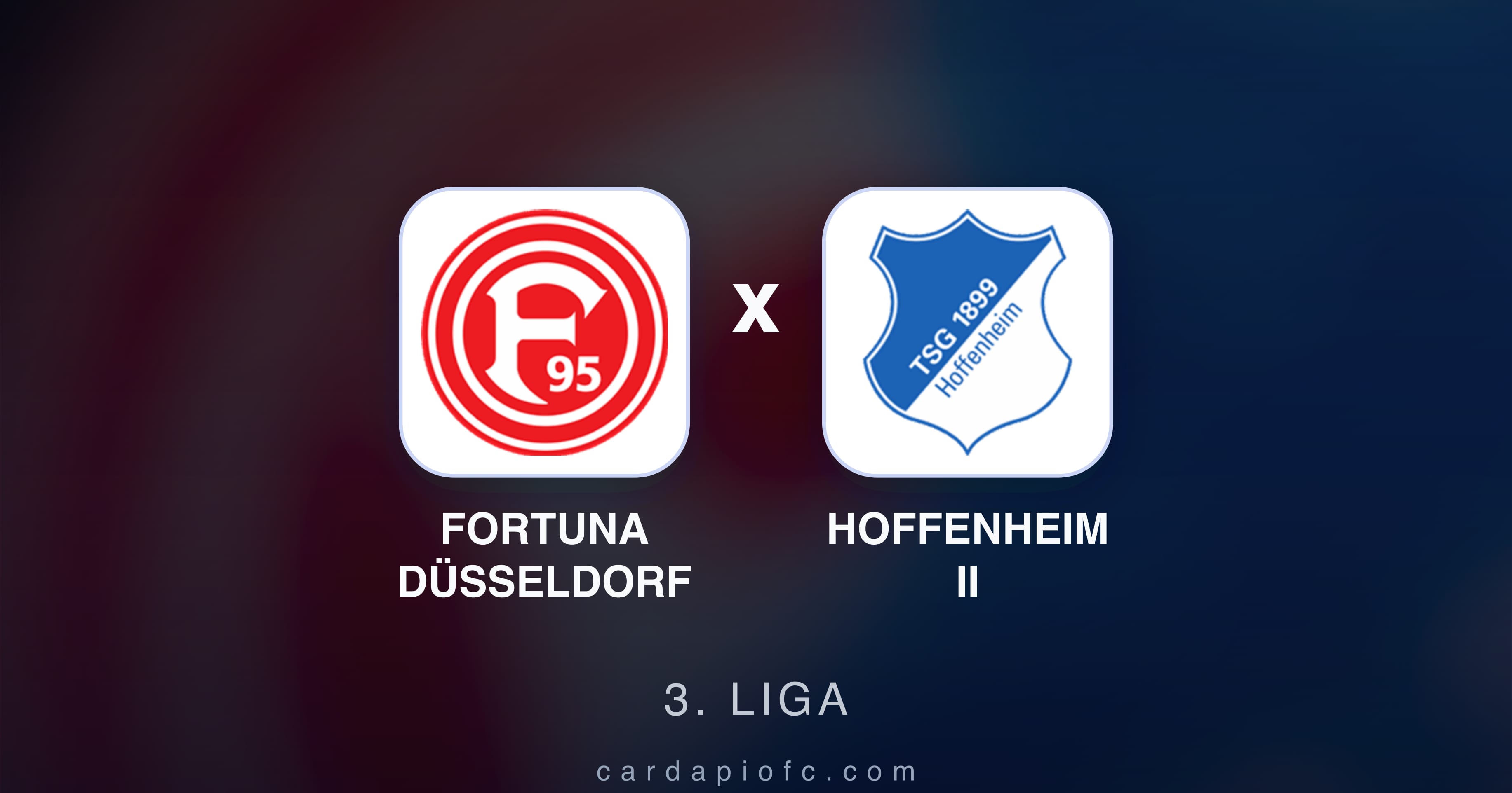 Fortuna Düsseldorf बनाम Hoffenheim II (3. Liga) का पूर्वावलोकन चित्र