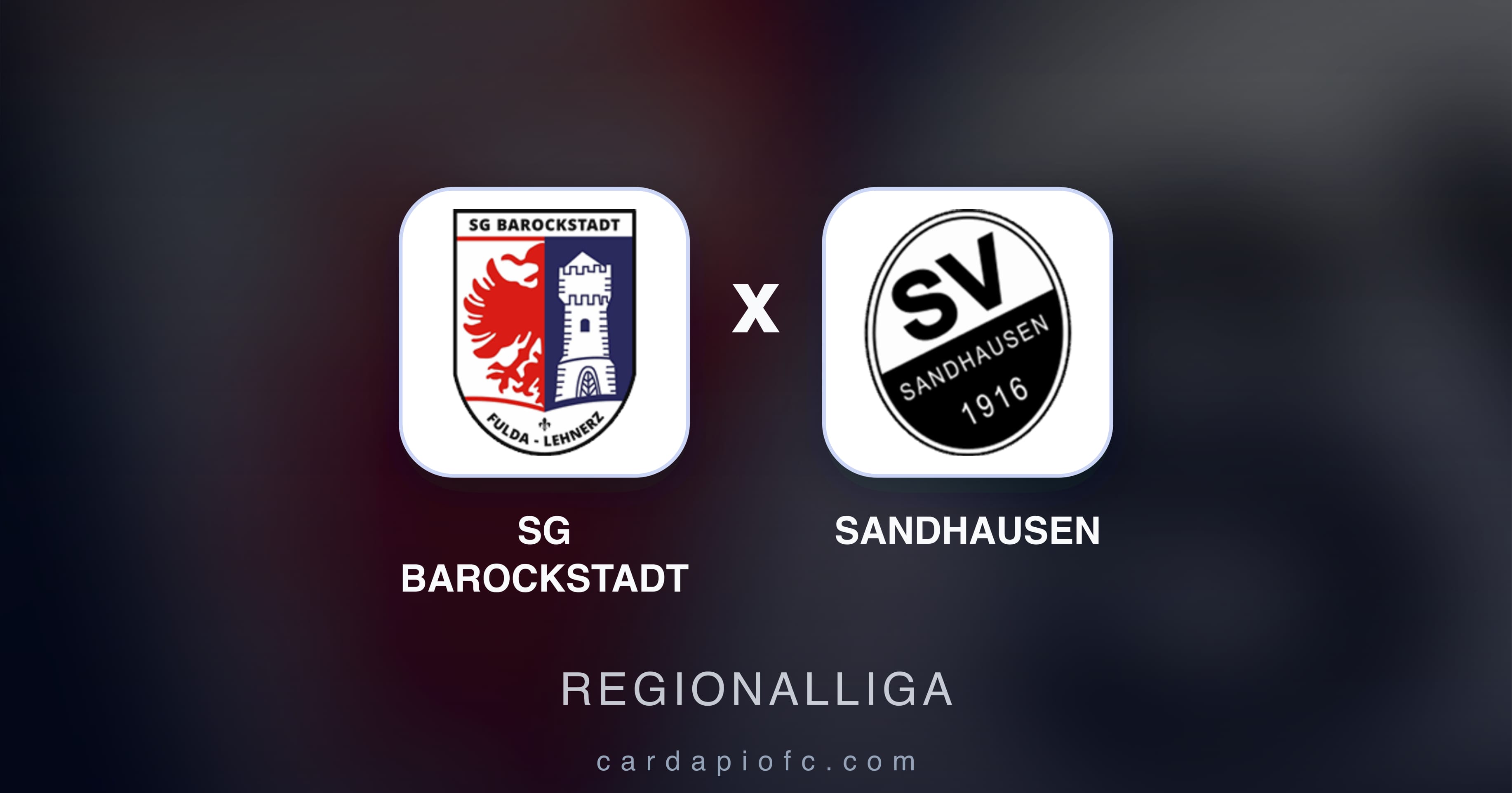 SG Barockstadt बनाम Sandhausen (Regionalliga) का पूर्वावलोकन चित्र