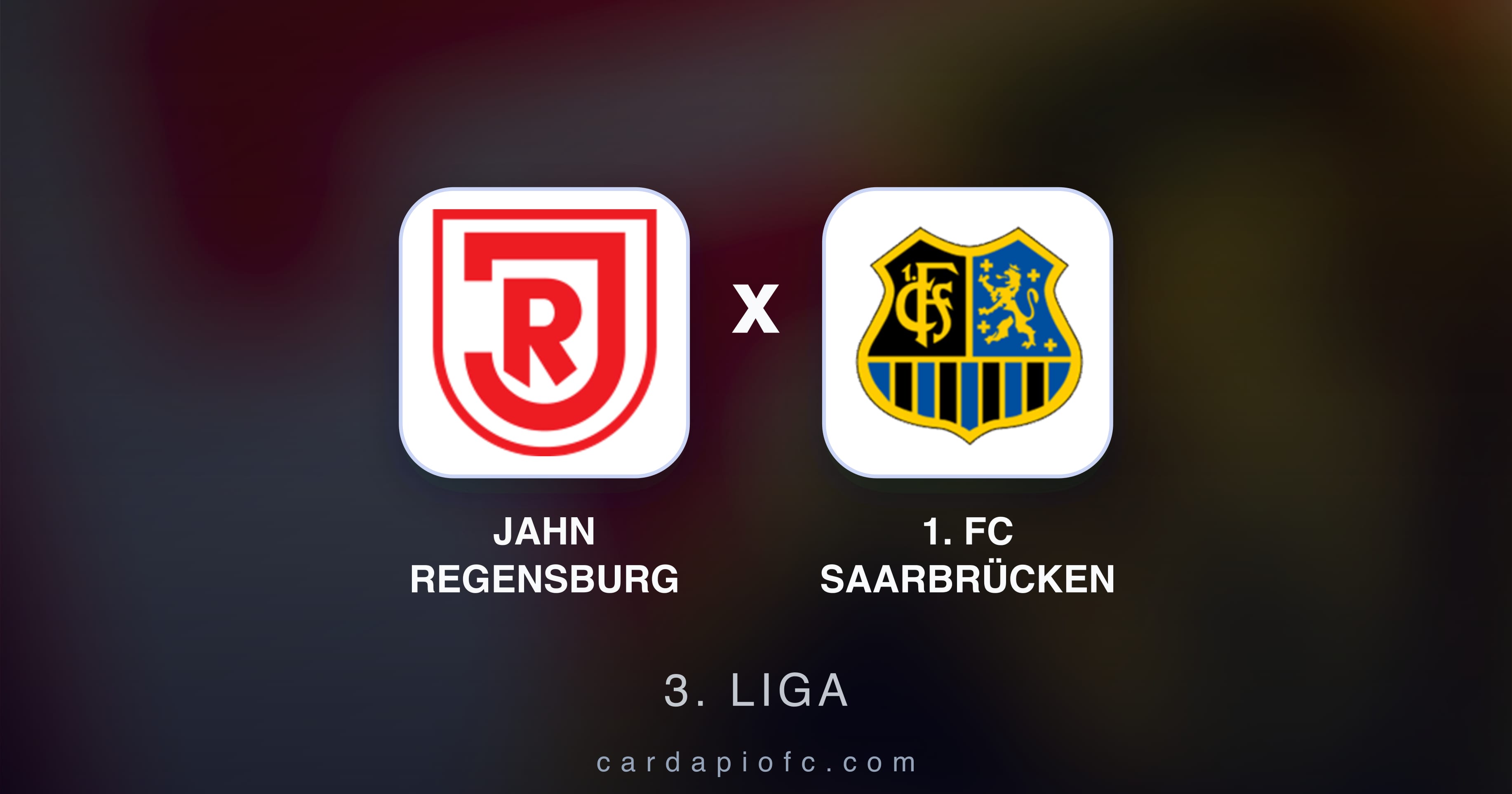 Jahn Regensburg बनाम 1. FC Saarbrücken (3. Liga) का पूर्वावलोकन चित्र