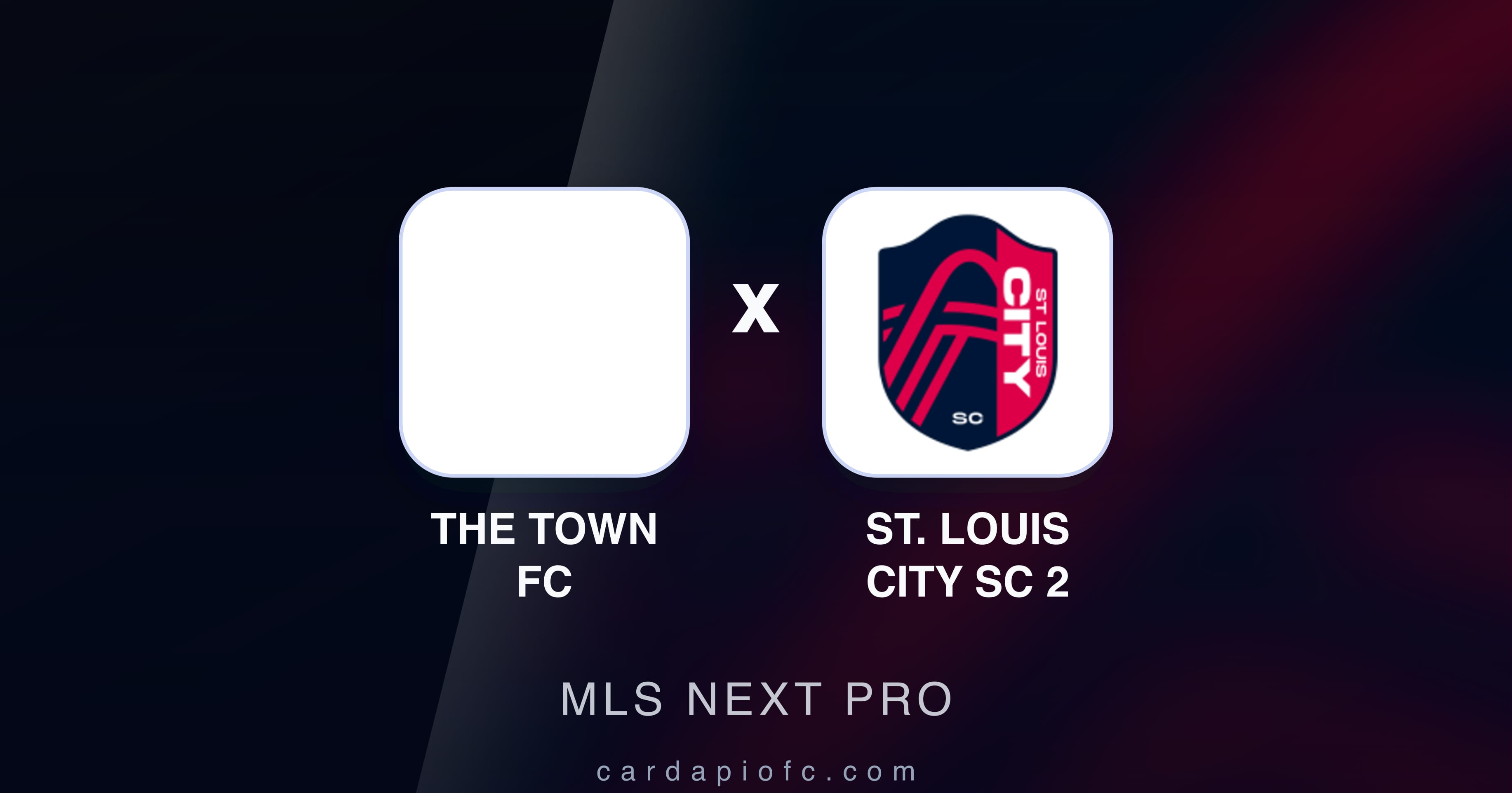 The Town FC बनाम St. Louis City SC 2 (MLS Next Pro) का पूर्वावलोकन चित्र