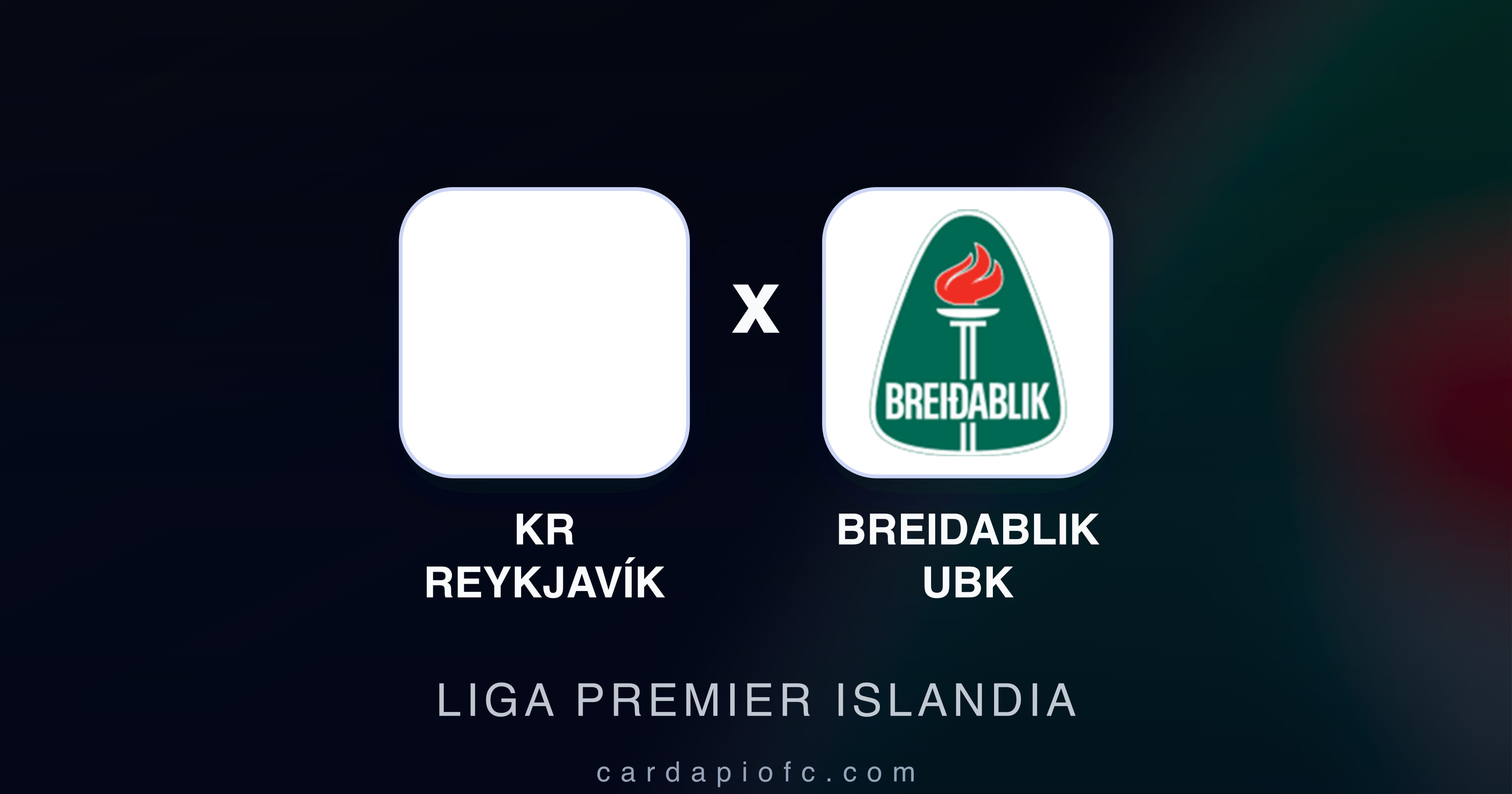 KR Reykjavík बनाम Breidablik UBK (Liga Premier Islandia) का पूर्वावलोकन चित्र