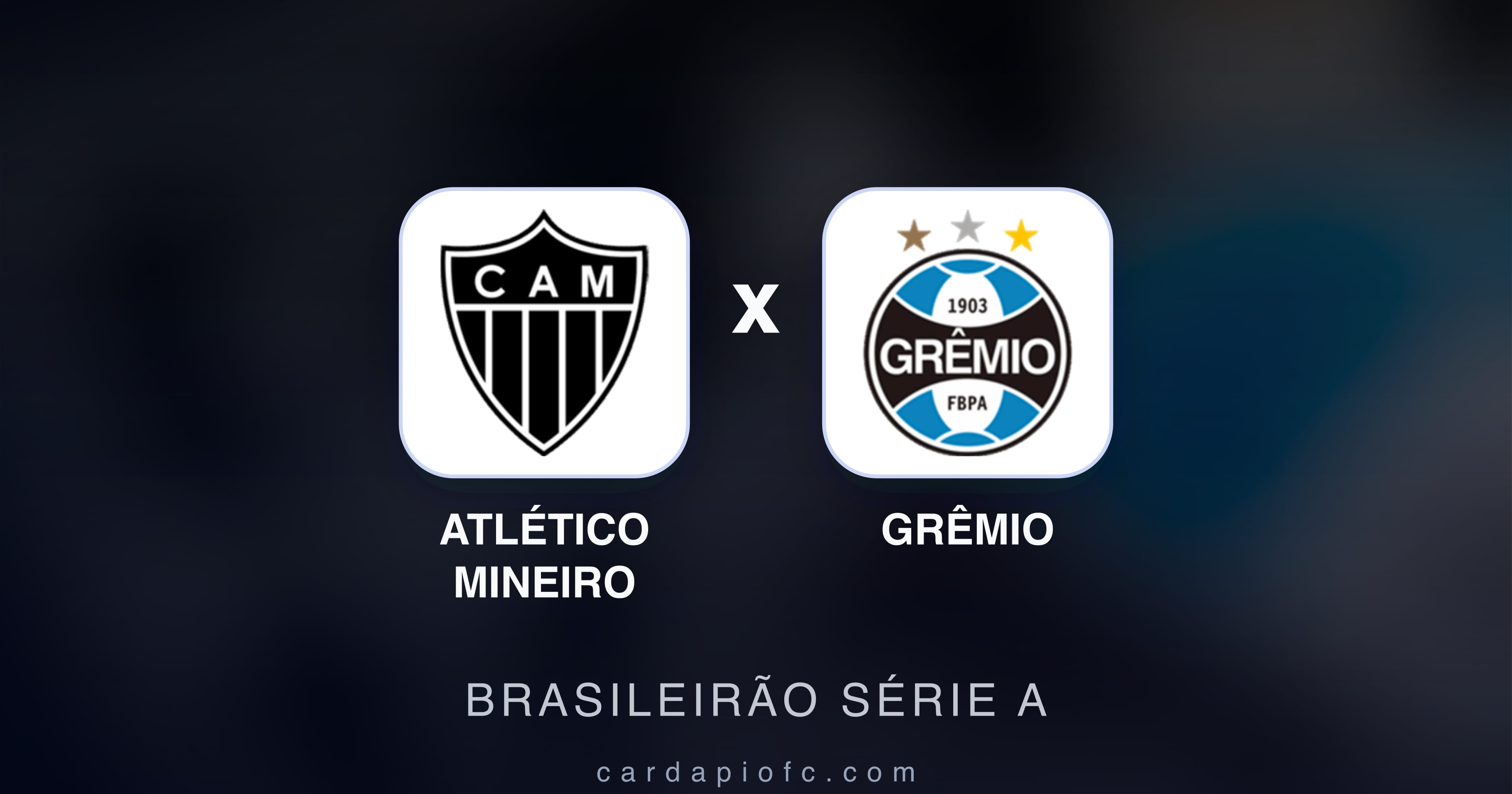 Atlético Mineiro बनाम Grêmio (Brasileirão Série A) का पूर्वावलोकन चित्र