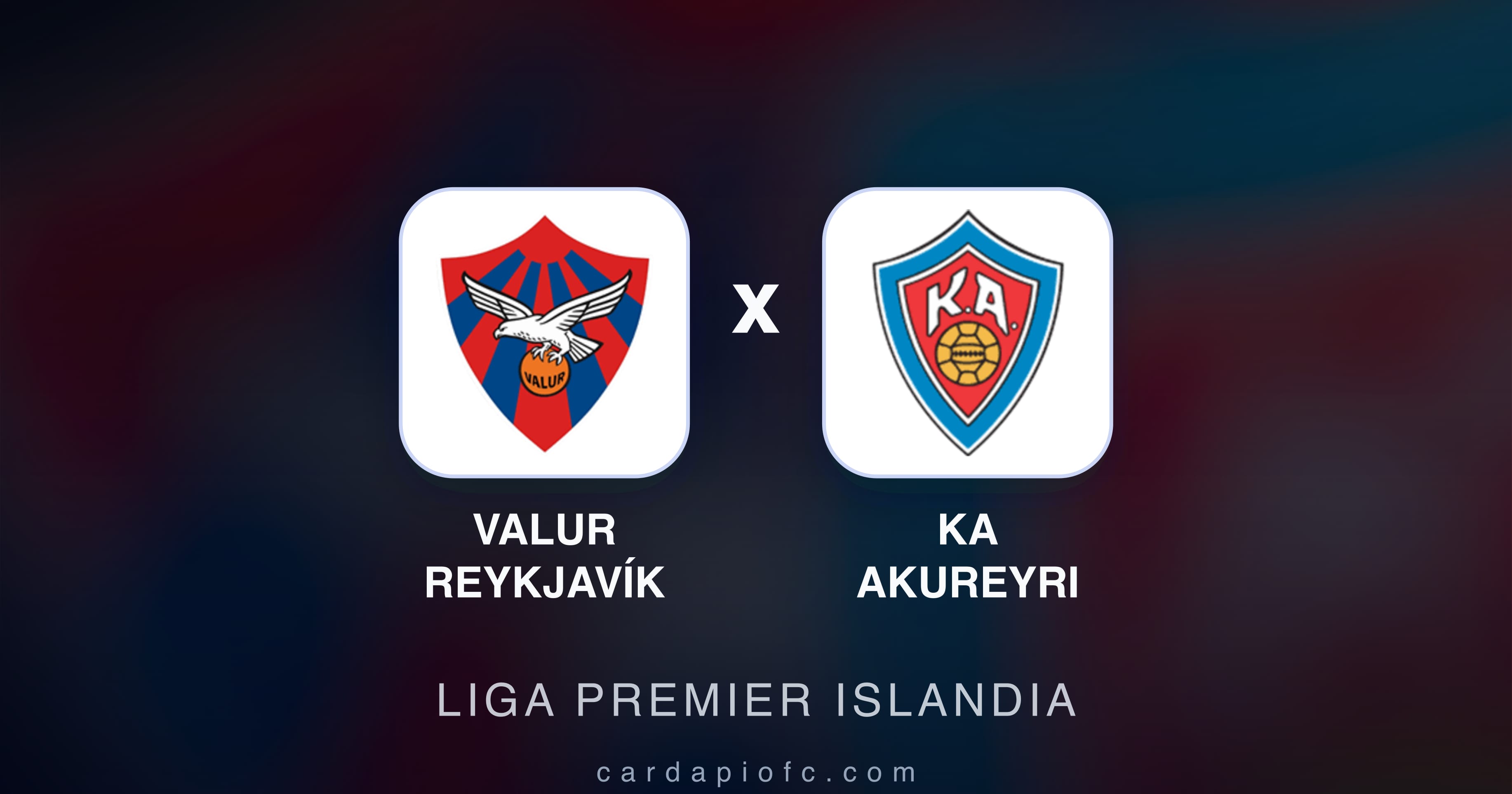 Valur Reykjavík बनाम KA Akureyri (Liga Premier Islandia) का पूर्वावलोकन चित्र