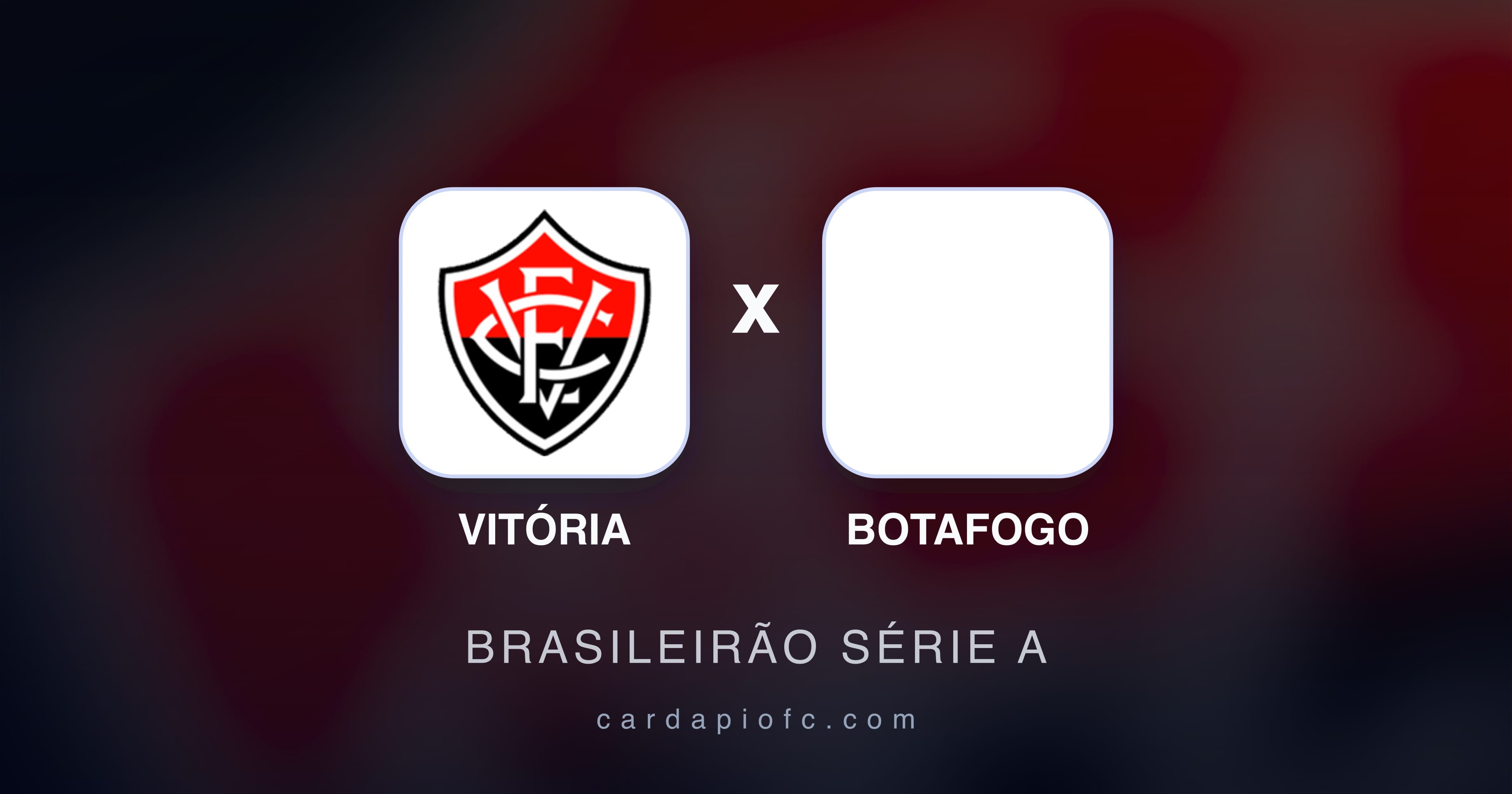 Vitória बनाम Botafogo (Brasileirão Série A) का पूर्वावलोकन चित्र