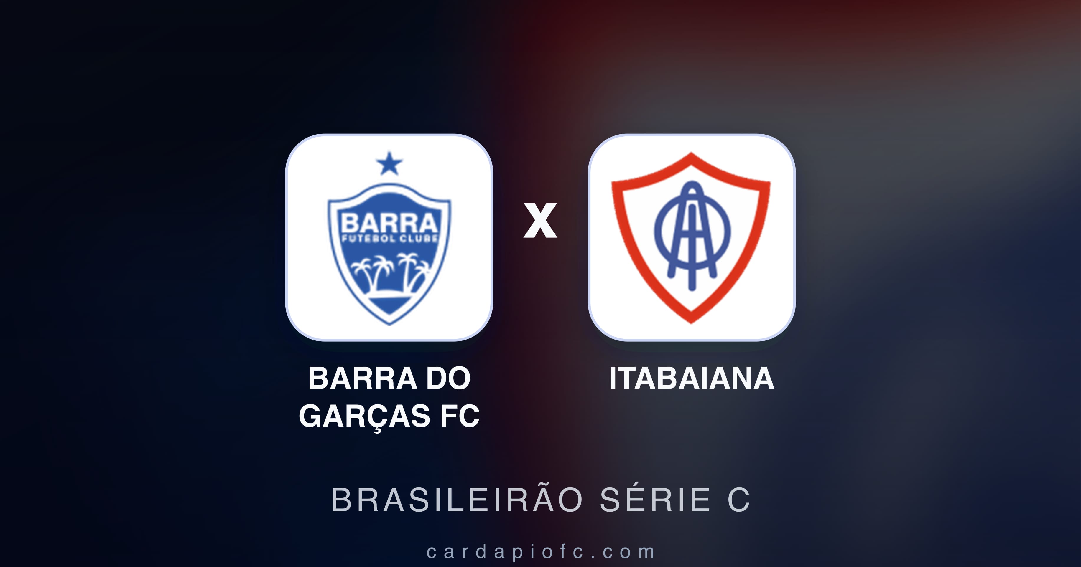 Barra do Garças FC बनाम Itabaiana (Brasileirão Série C) का पूर्वावलोकन चित्र
