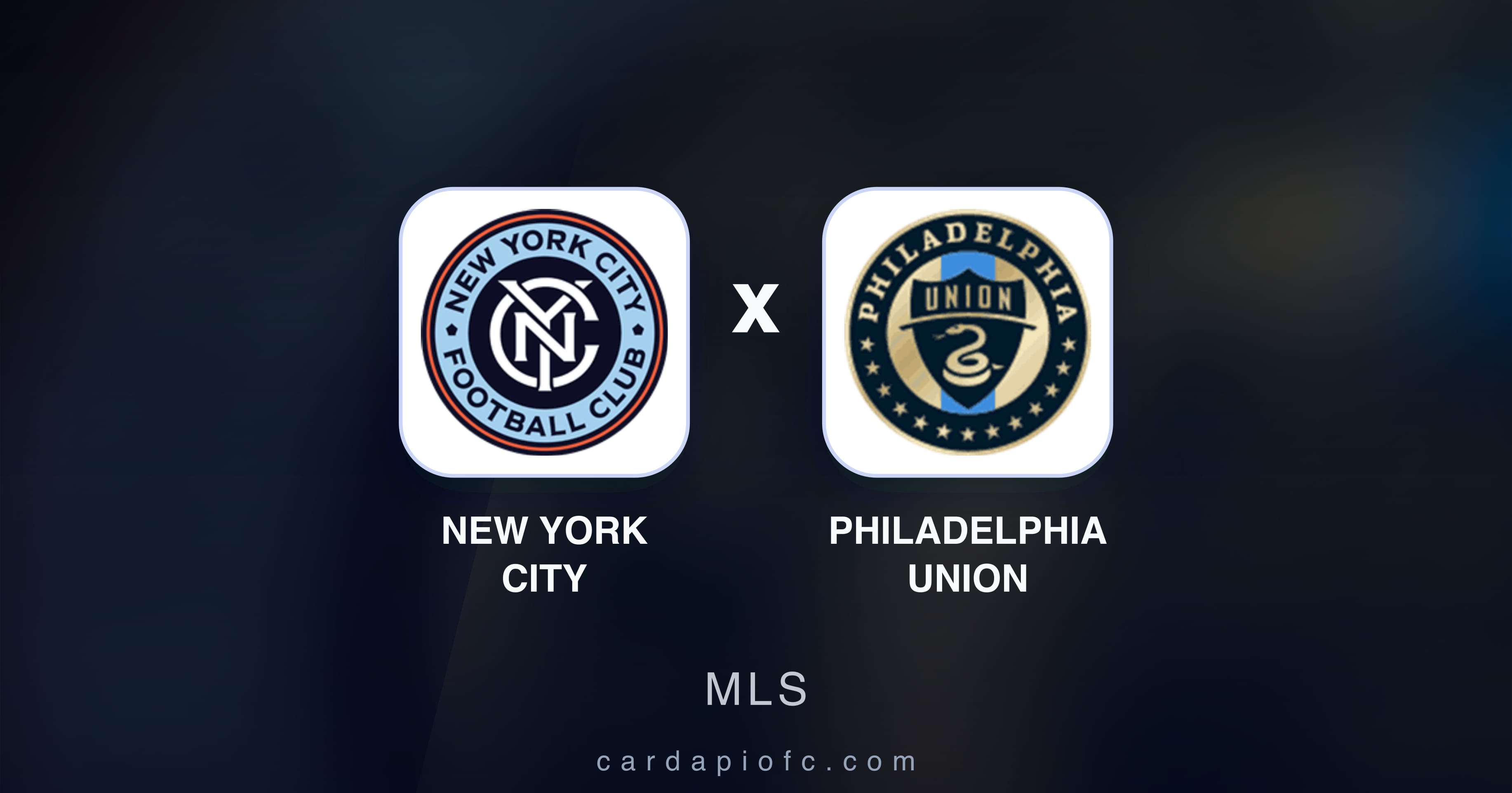 New York City बनाम Philadelphia Union (MLS) का पूर्वावलोकन चित्र