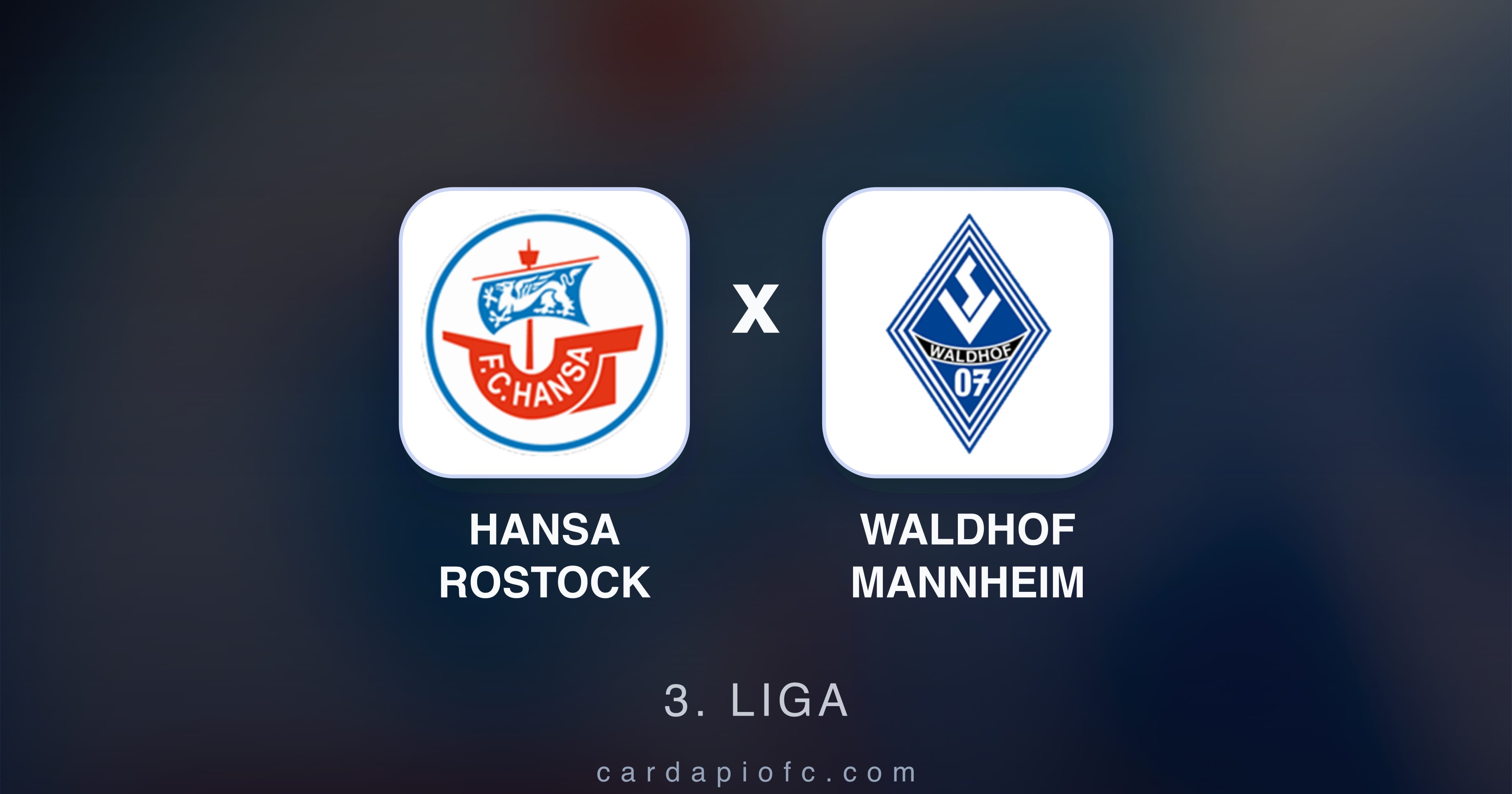 Hansa Rostock बनाम Waldhof Mannheim (3. Liga) का पूर्वावलोकन चित्र