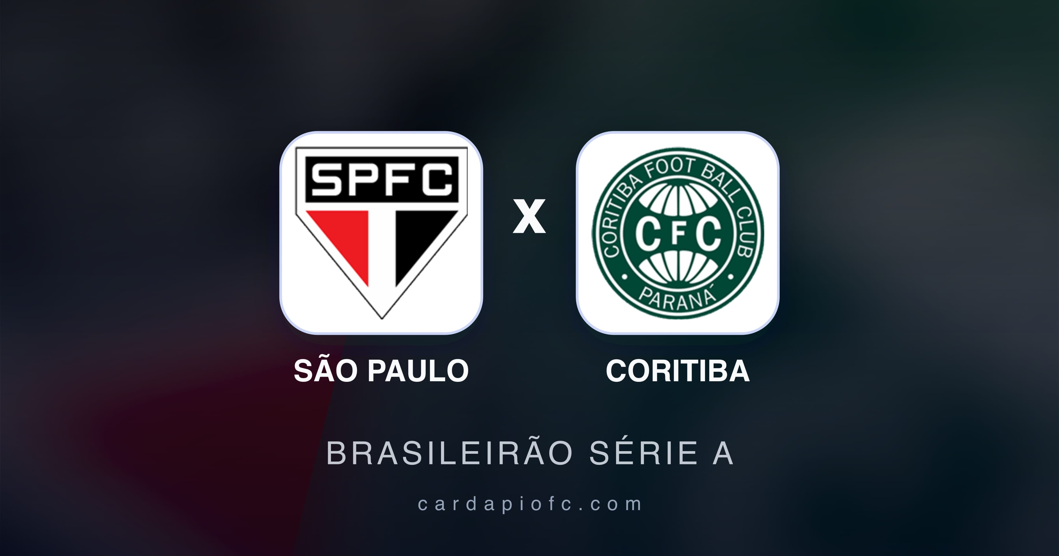 São Paulo बनाम Coritiba (Brasileirão Série A) का पूर्वावलोकन चित्र