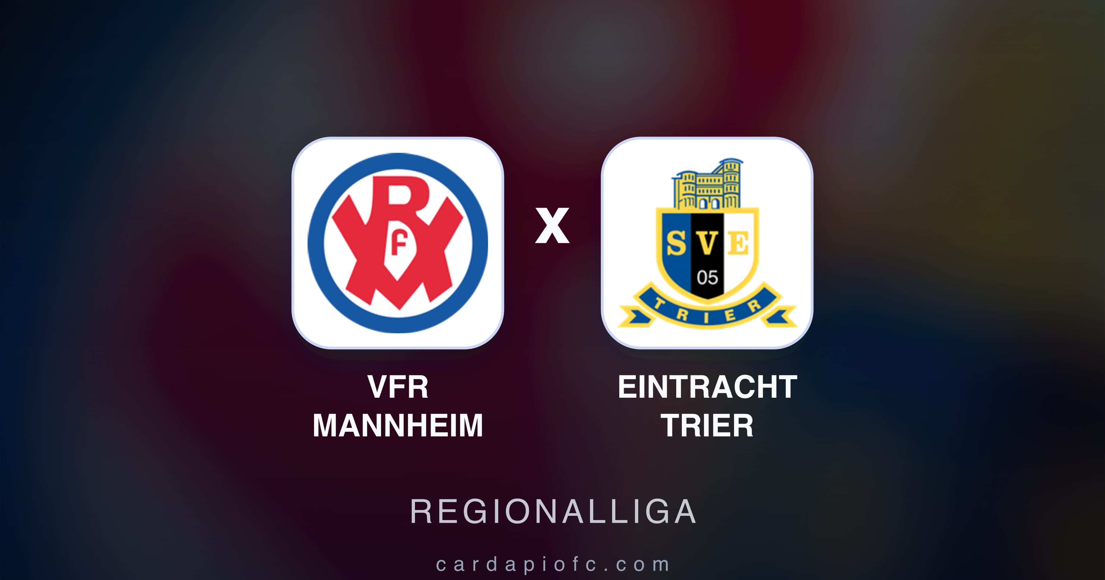 VfR Mannheim बनाम Eintracht Trier (Regionalliga) का पूर्वावलोकन चित्र