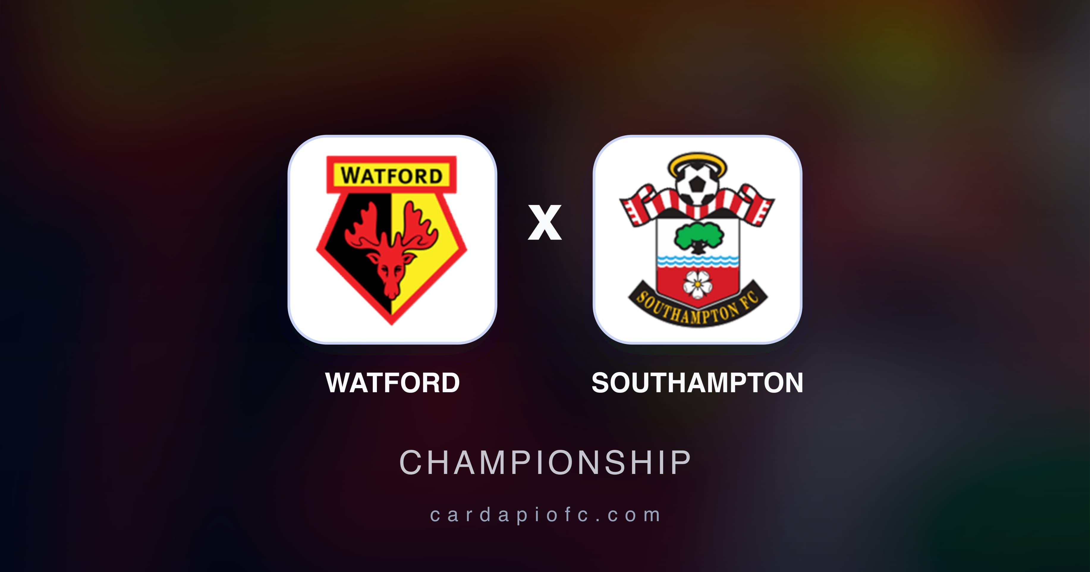 Watford बनाम Southampton (Championship) का पूर्वावलोकन चित्र