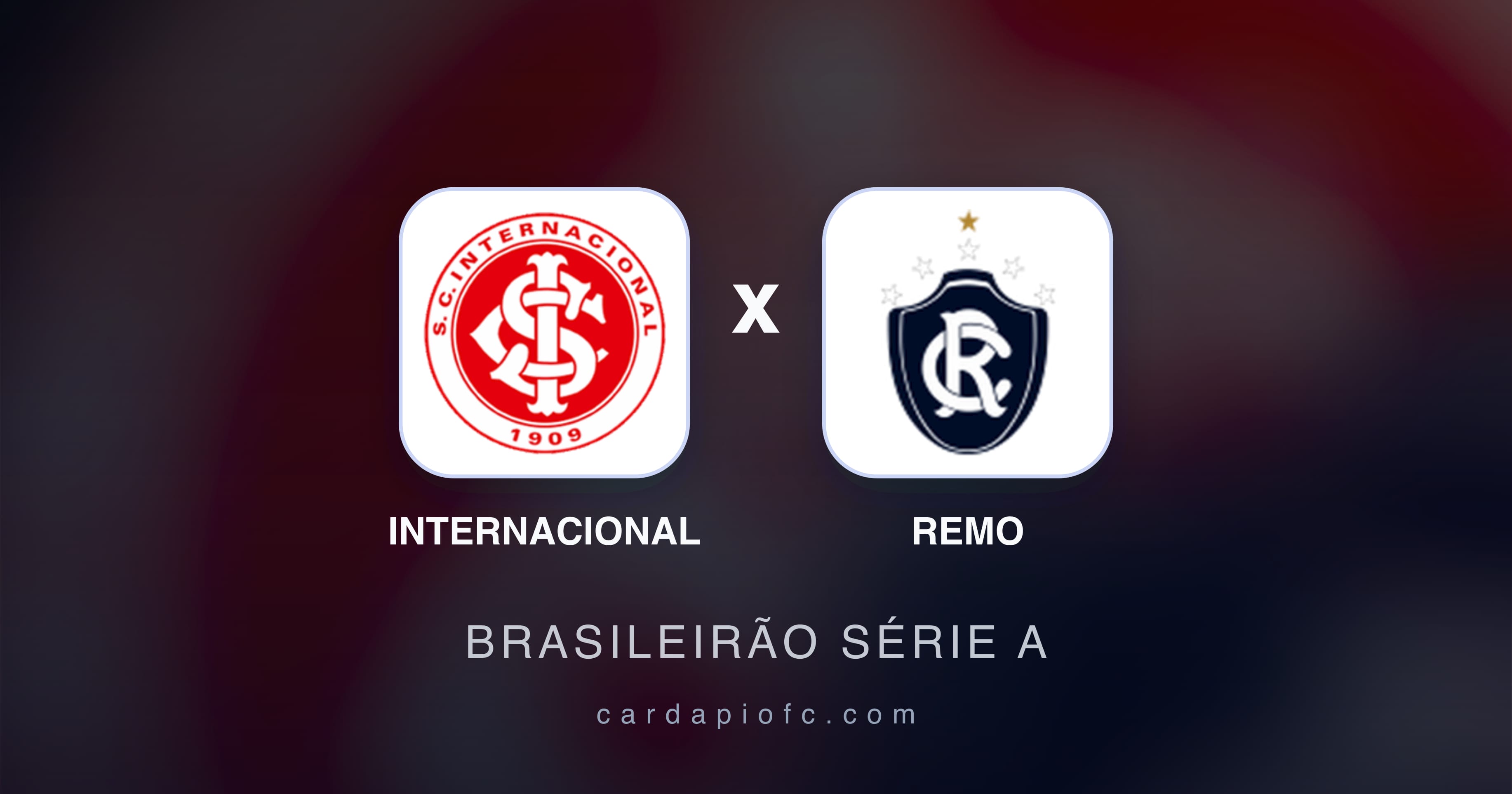 Internacional बनाम Remo (Brasileirão Série A) का पूर्वावलोकन चित्र