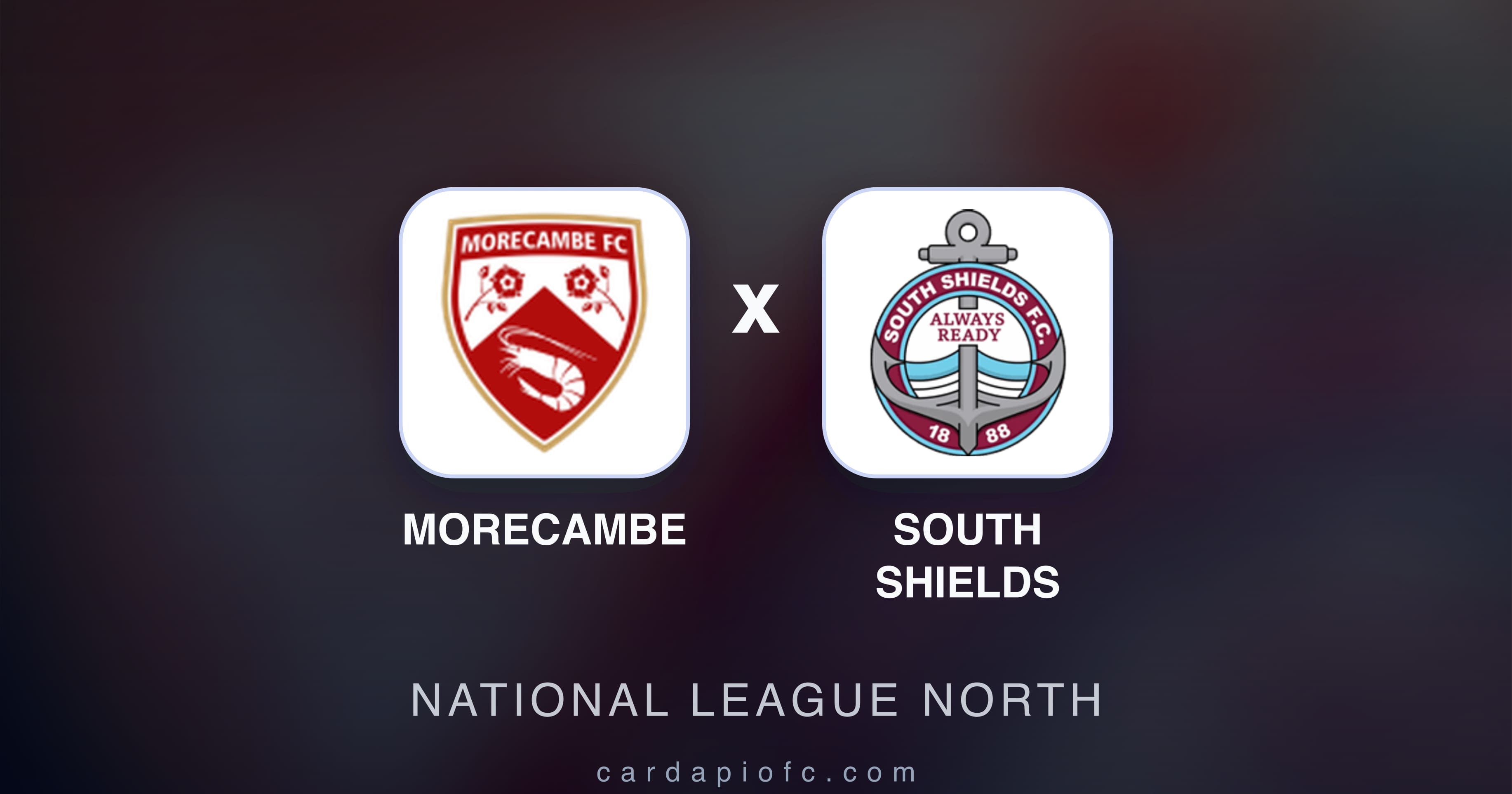 Morecambe बनाम South Shields (National League North) का पूर्वावलोकन चित्र
