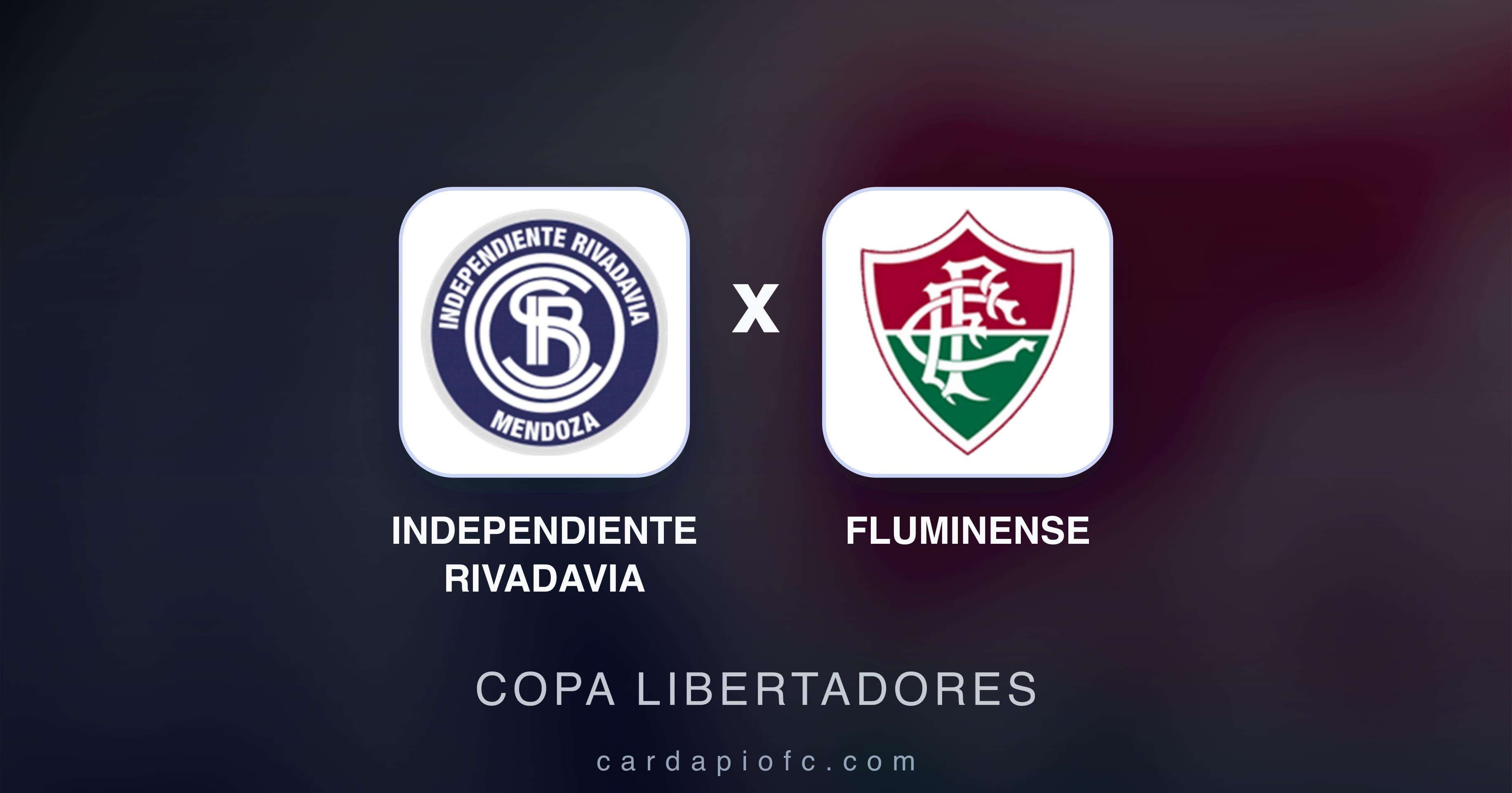 Independiente Rivadavia बनाम Fluminense (Copa Libertadores) का पूर्वावलोकन चित्र