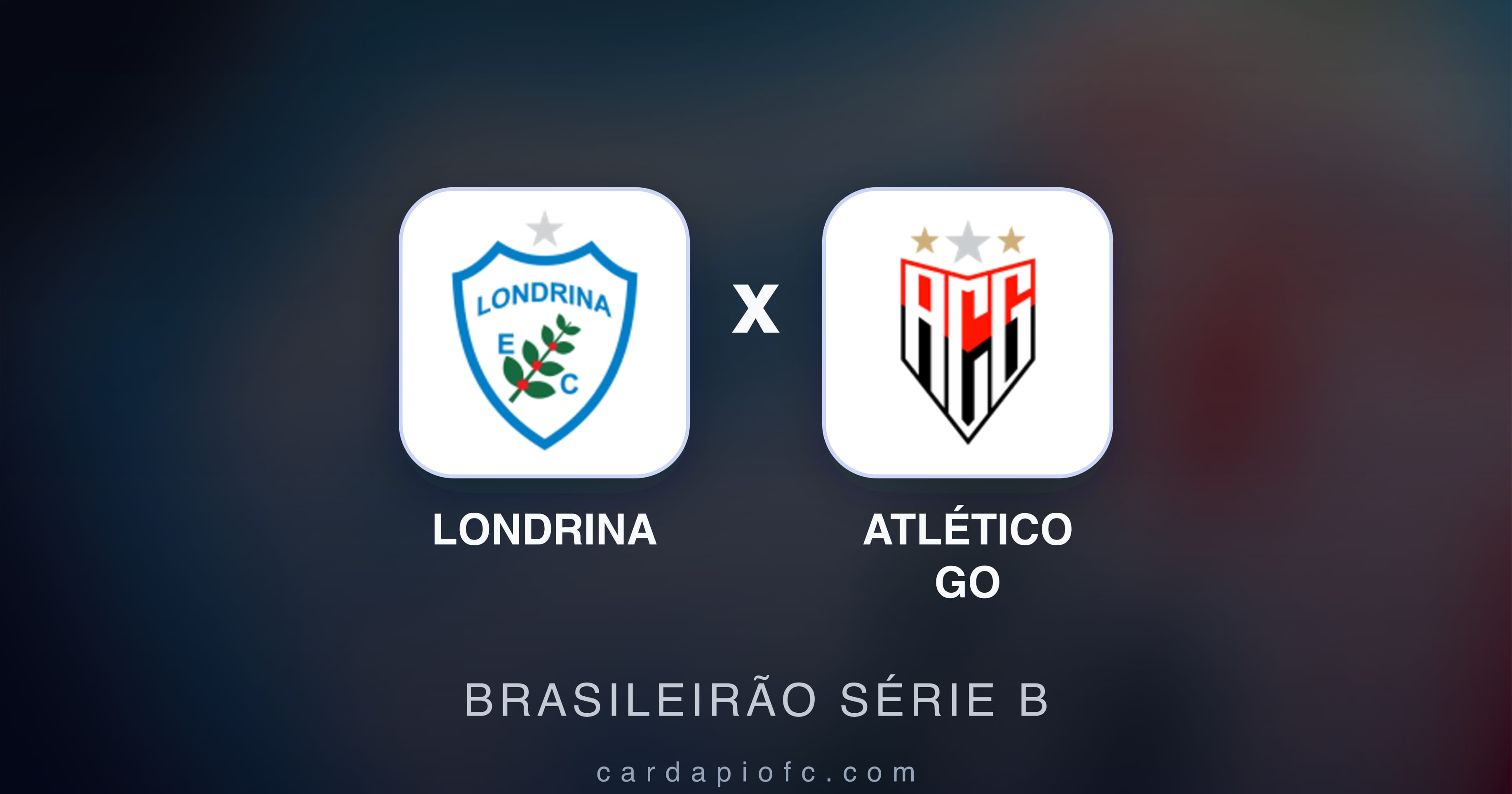 Londrina बनाम Atlético GO (Brasileirão Série B) का पूर्वावलोकन चित्र