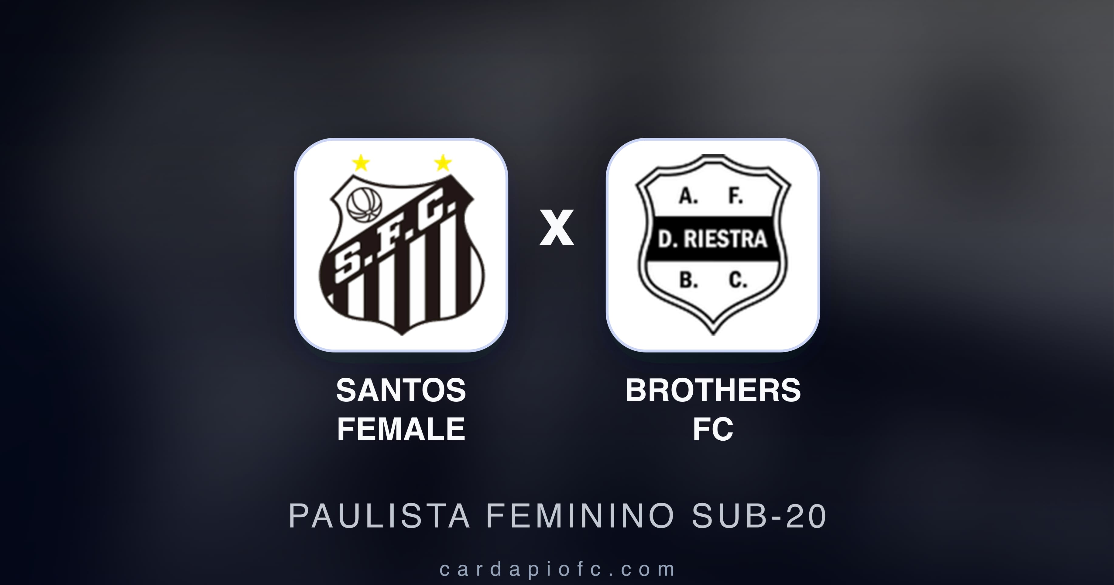 Santos Female बनाम Brothers FC (Paulista Feminino Sub-20) का पूर्वावलोकन चित्र