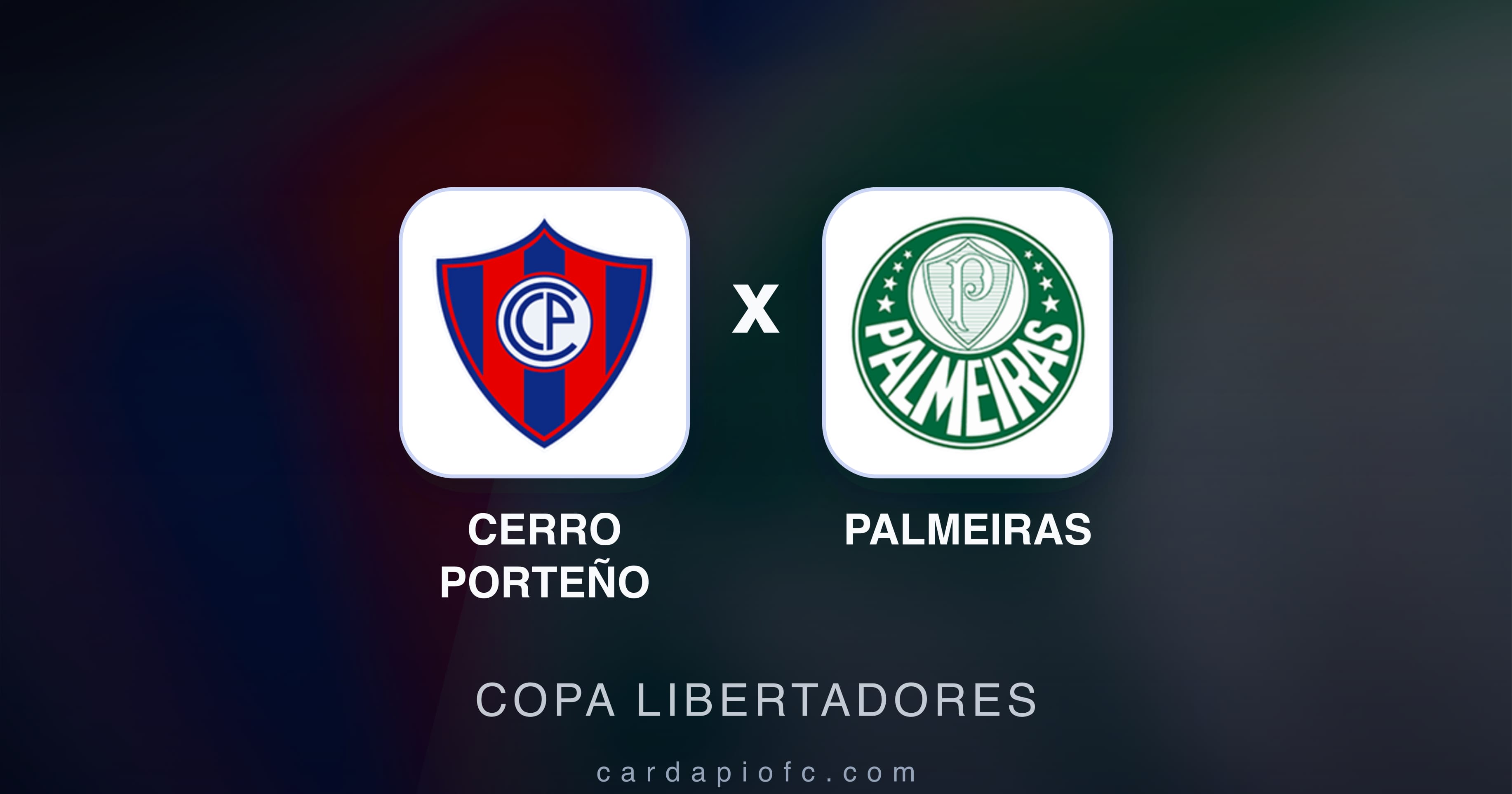 Cerro Porteño बनाम Palmeiras (Copa Libertadores) का पूर्वावलोकन चित्र