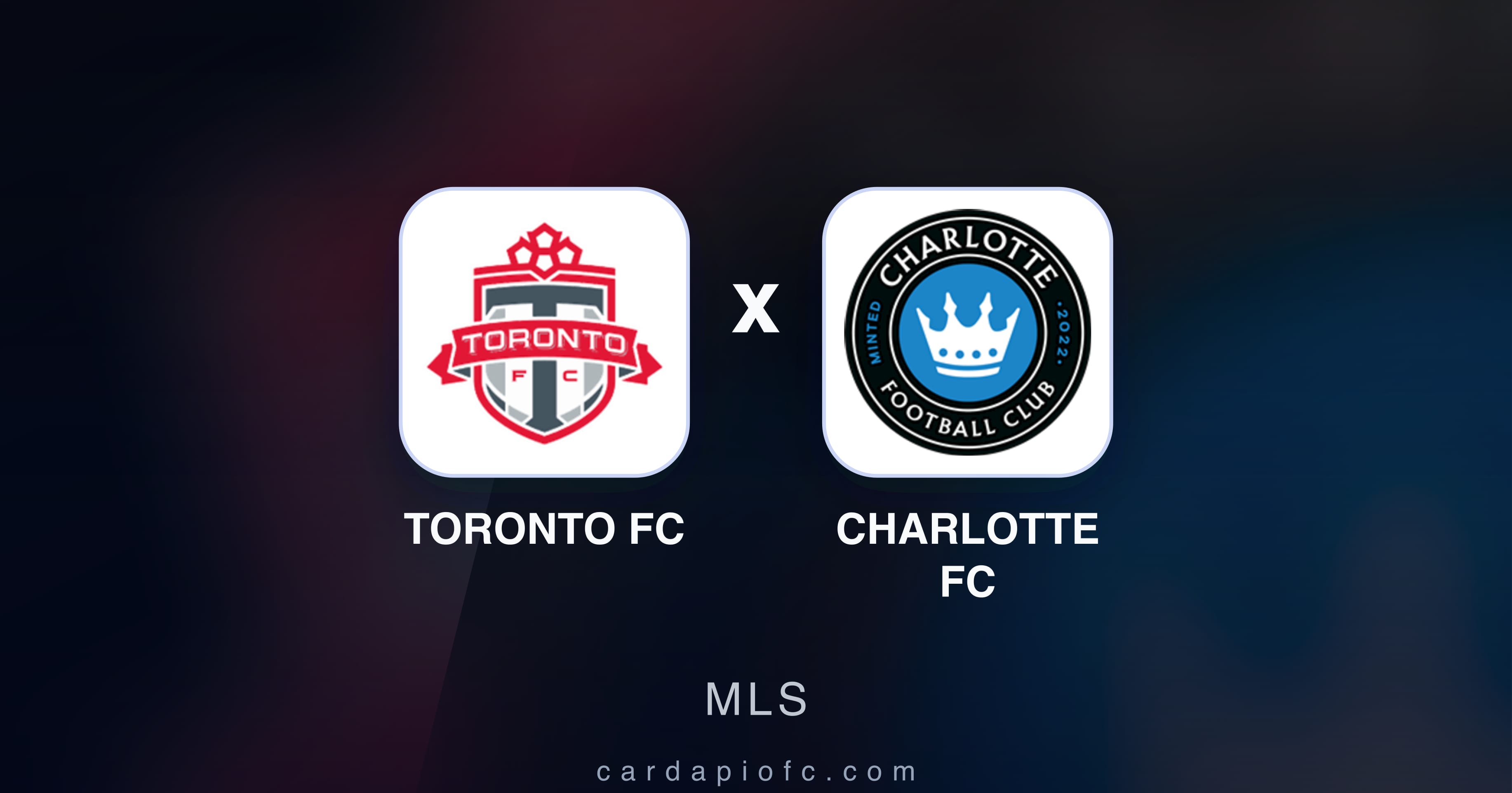 Toronto FC बनाम Charlotte FC (MLS) का पूर्वावलोकन चित्र