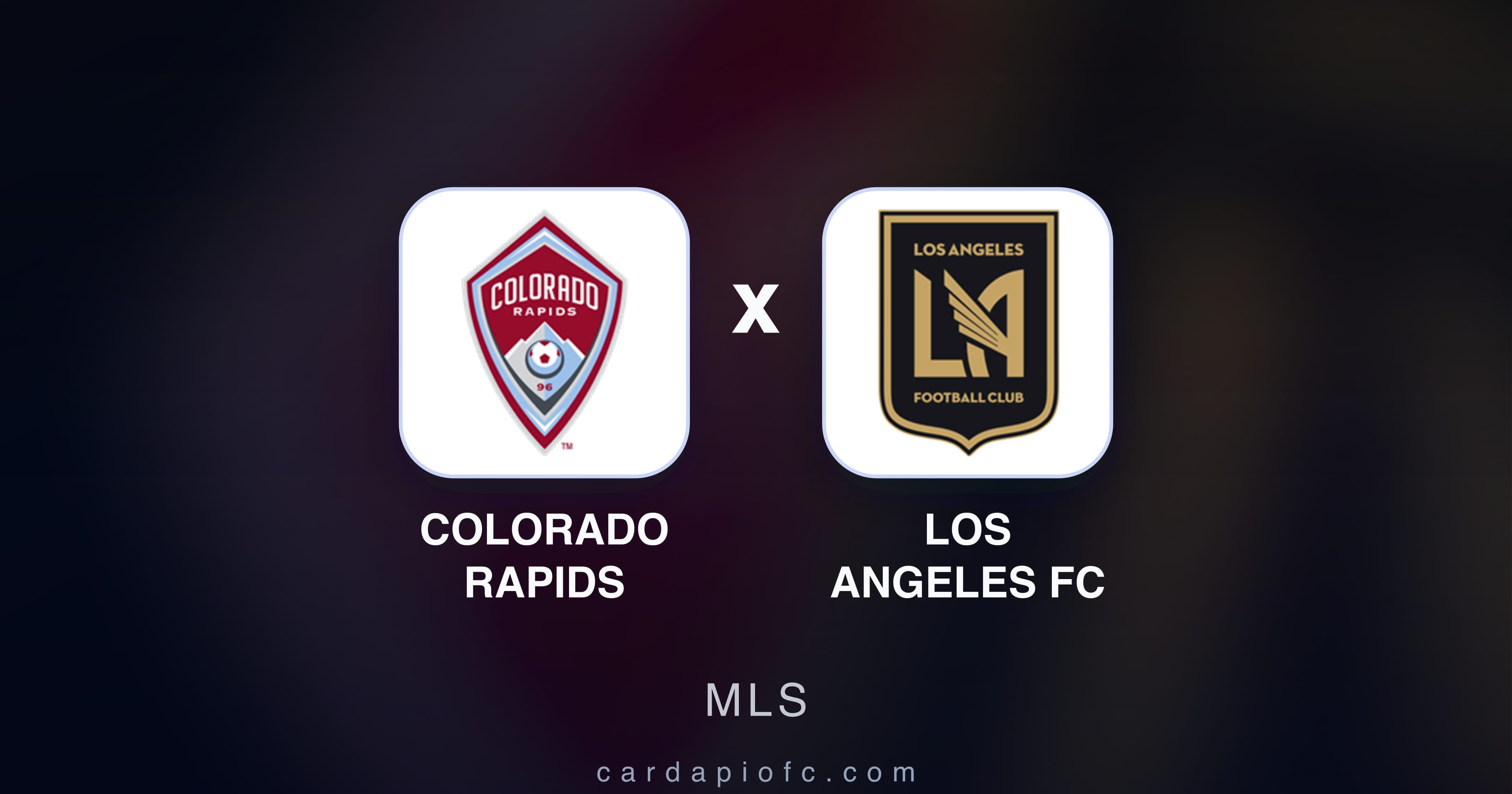 Colorado Rapids बनाम Los Angeles FC (MLS) का पूर्वावलोकन चित्र