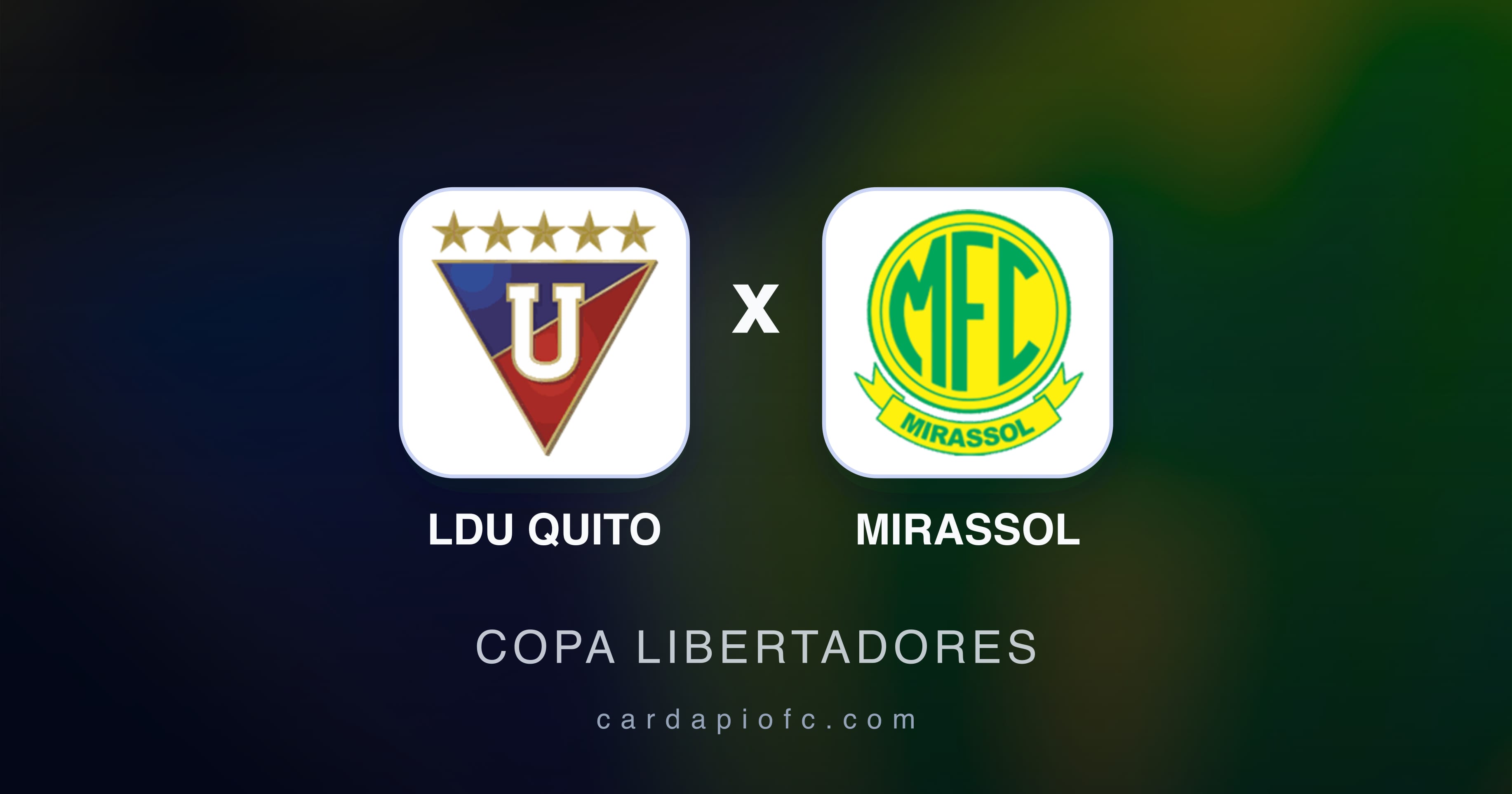 LDU Quito बनाम Mirassol (Copa Libertadores) का पूर्वावलोकन चित्र