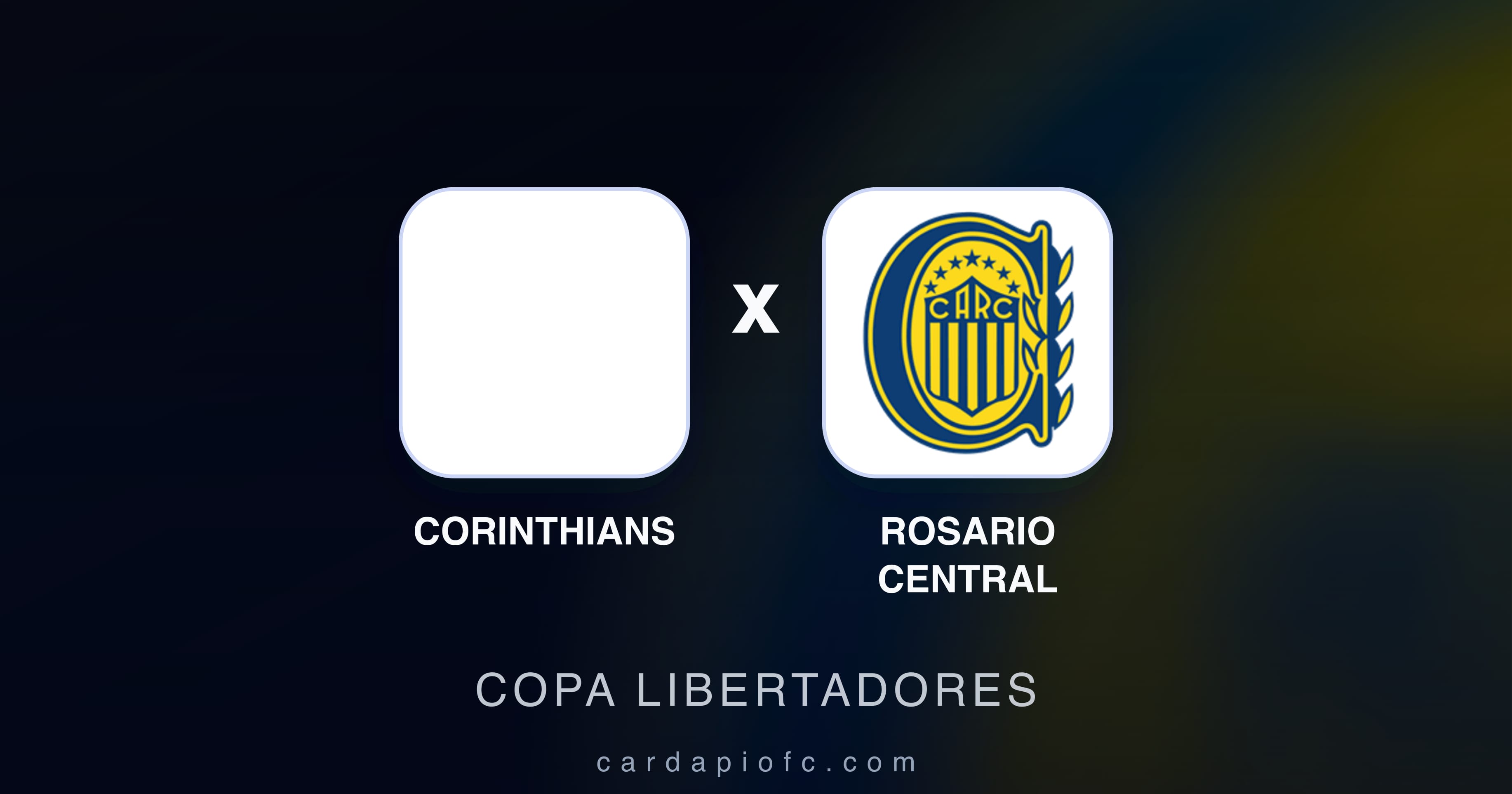 Corinthians बनाम Rosario Central (Copa Libertadores) का पूर्वावलोकन चित्र