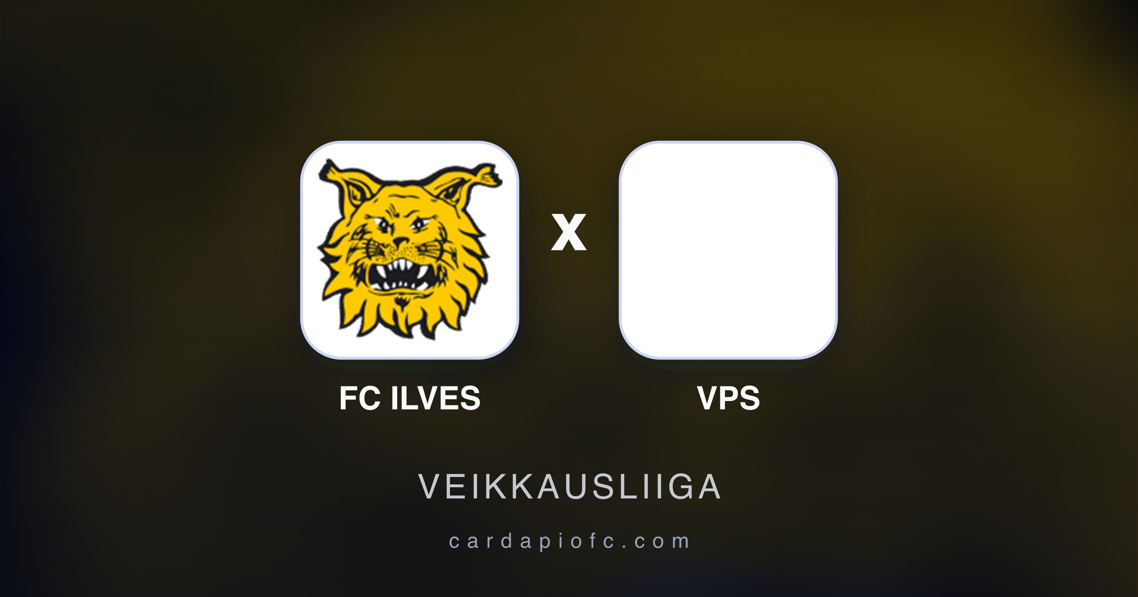 FC Ilves बनाम VPS (Veikkausliiga) का पूर्वावलोकन चित्र