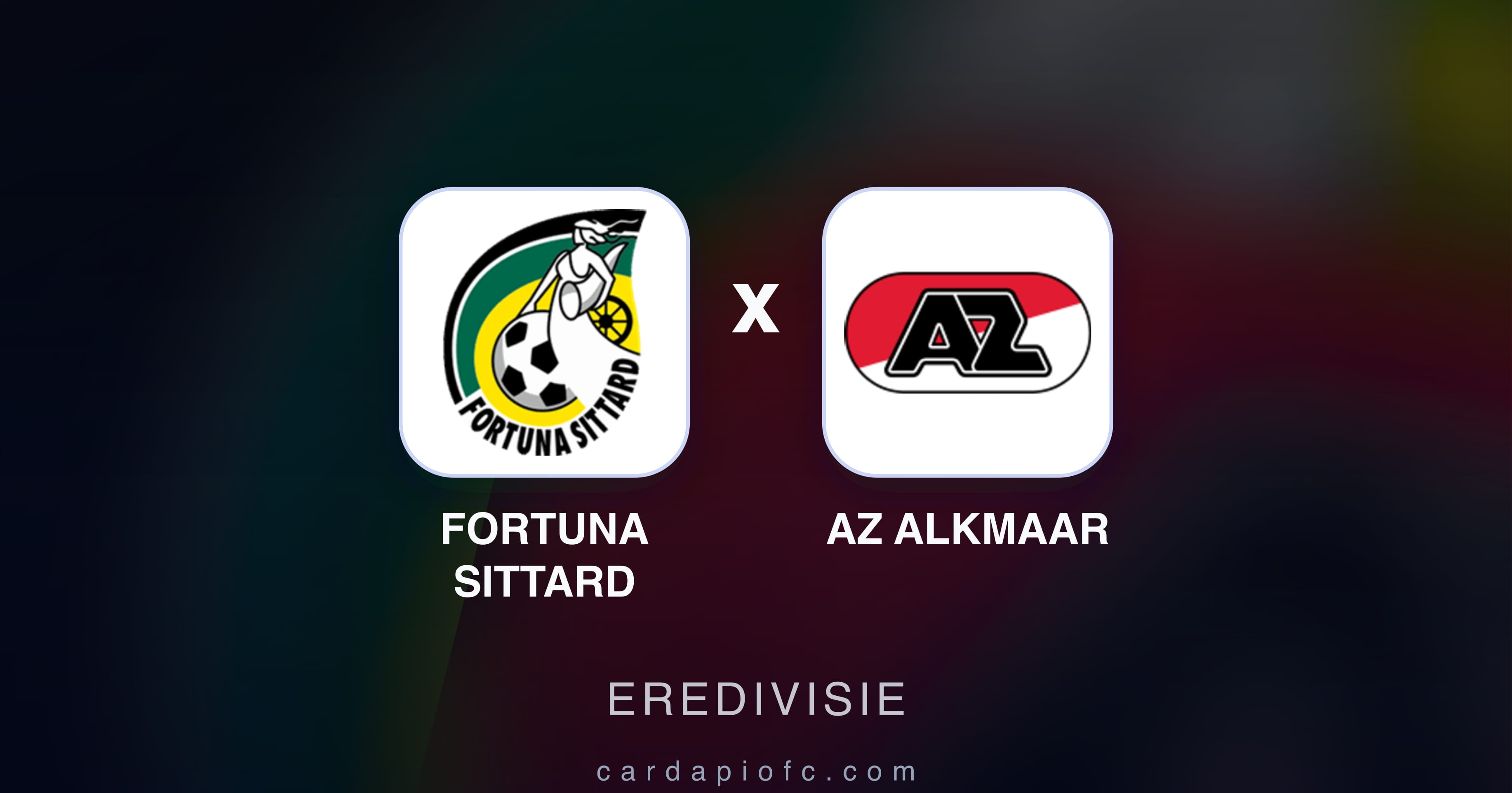 Fortuna Sittard बनाम AZ Alkmaar (Eredivisie) का पूर्वावलोकन चित्र