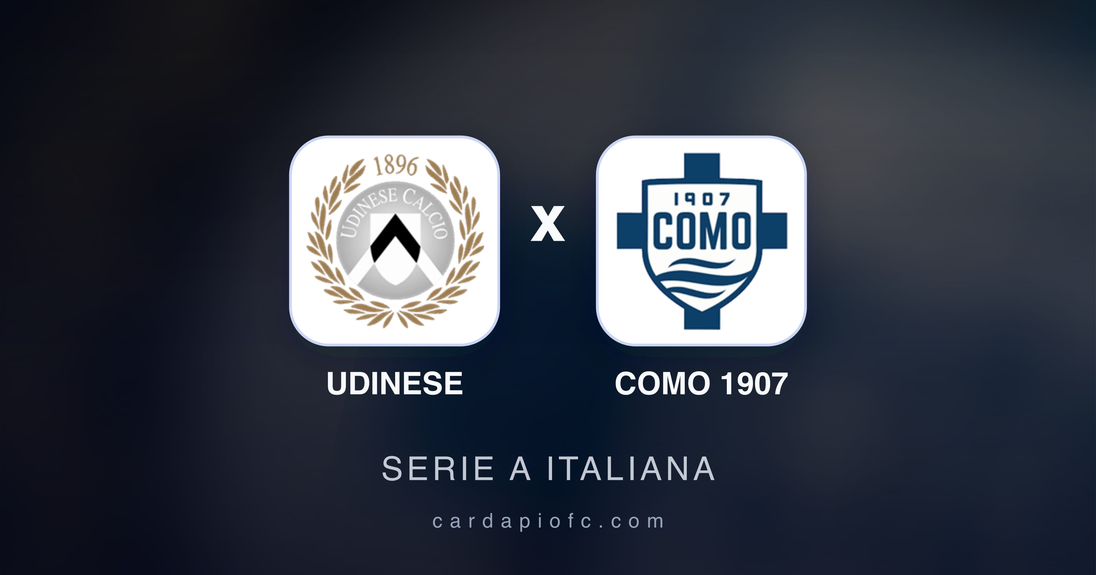 Udinese बनाम Como 1907 (Serie A Italiana) का पूर्वावलोकन चित्र