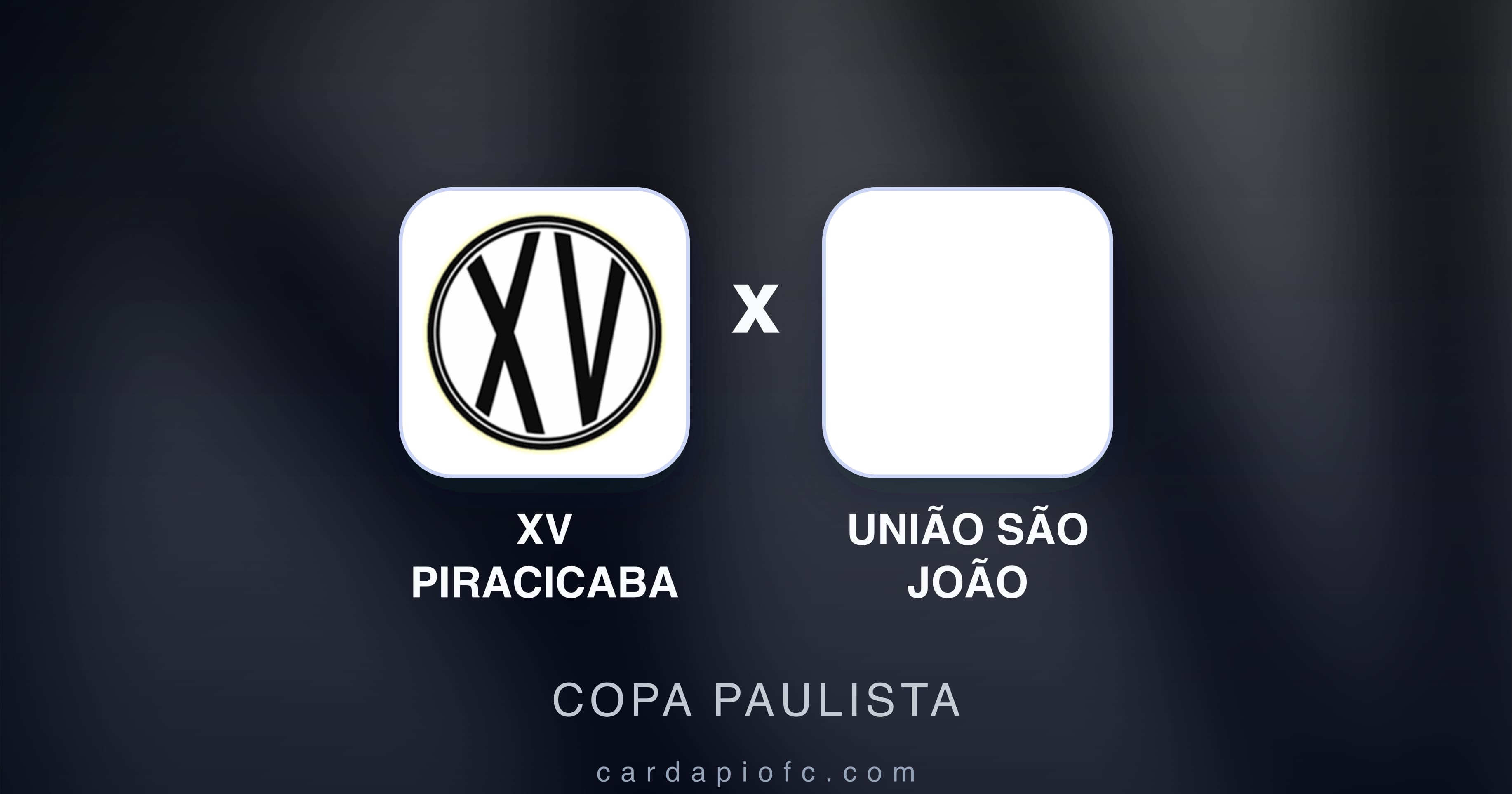 XV Piracicaba बनाम União São João (Copa Paulista) का पूर्वावलोकन चित्र