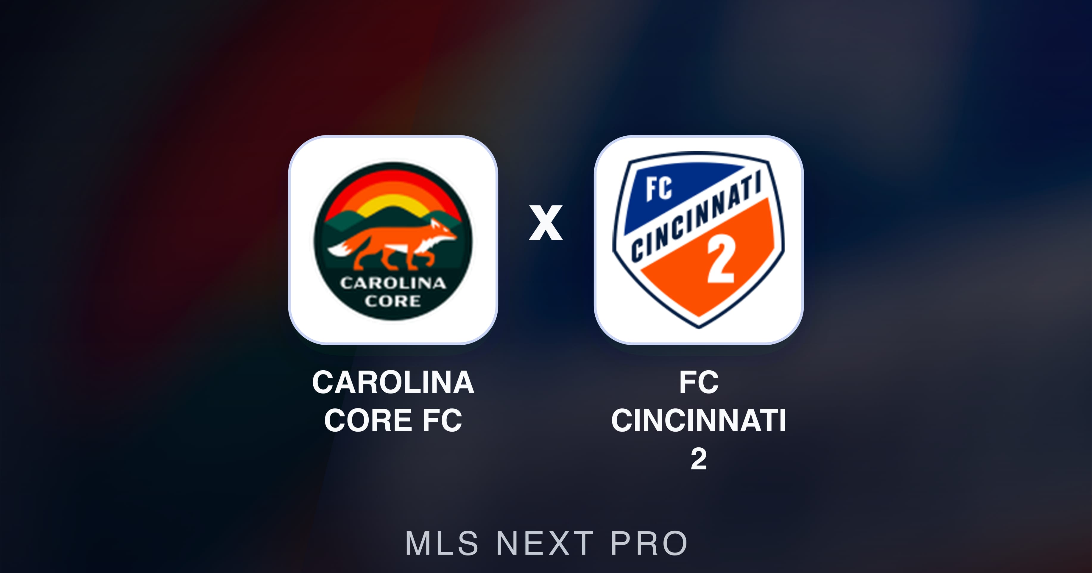 Carolina Core FC बनाम FC Cincinnati 2 (MLS Next Pro) का पूर्वावलोकन चित्र