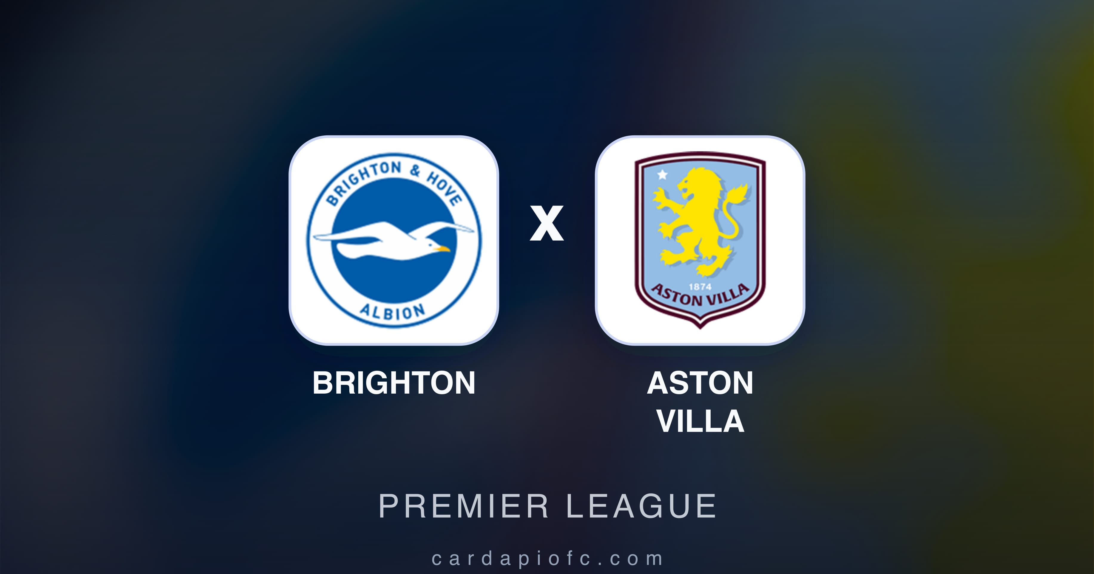Brighton बनाम Aston Villa (Premier League) का पूर्वावलोकन चित्र