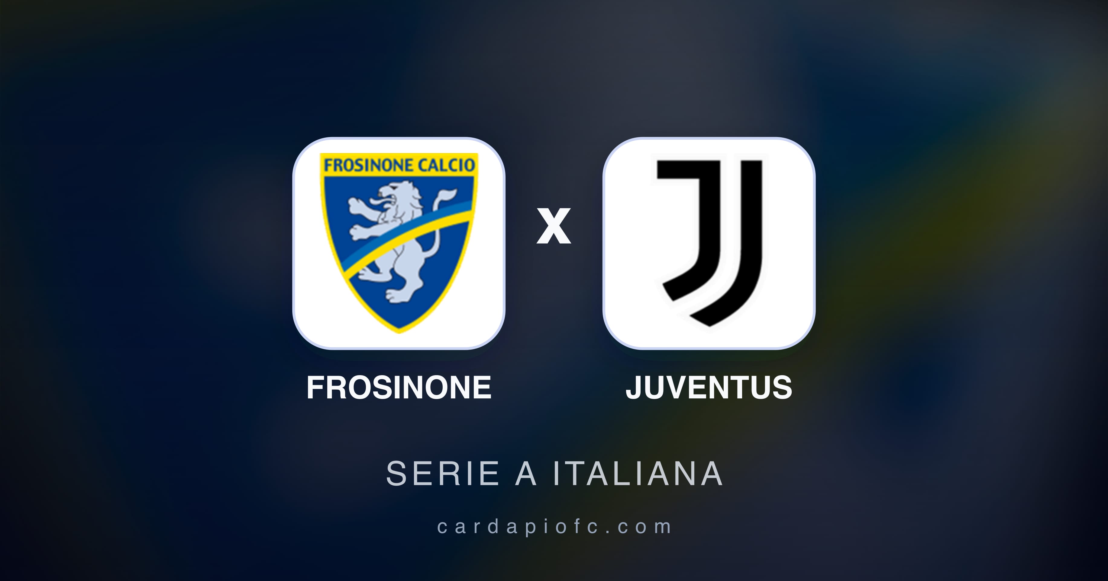Frosinone बनाम Juventus (Serie A Italiana) का पूर्वावलोकन चित्र