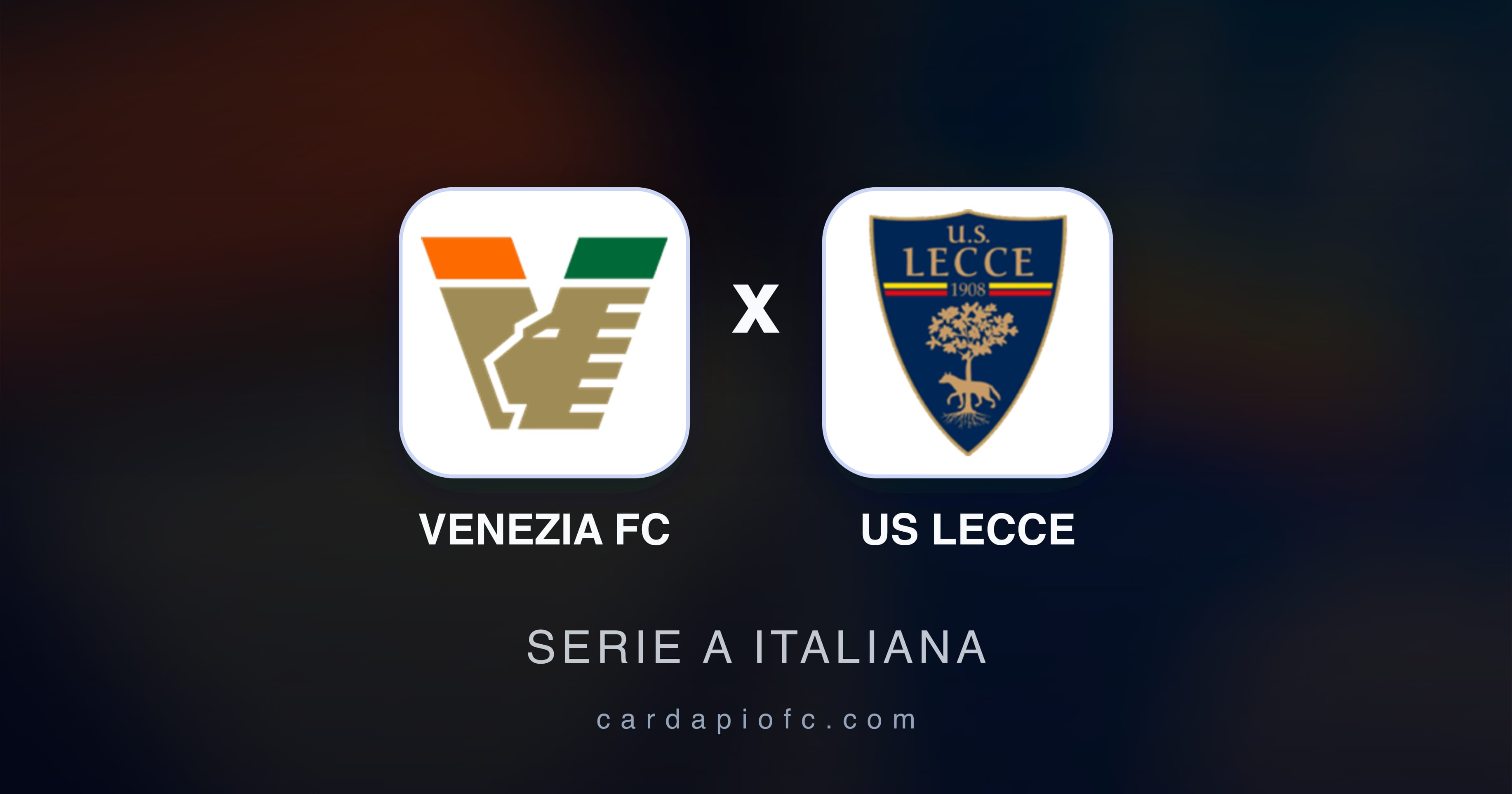Venezia FC बनाम US Lecce (Serie A Italiana) का पूर्वावलोकन चित्र