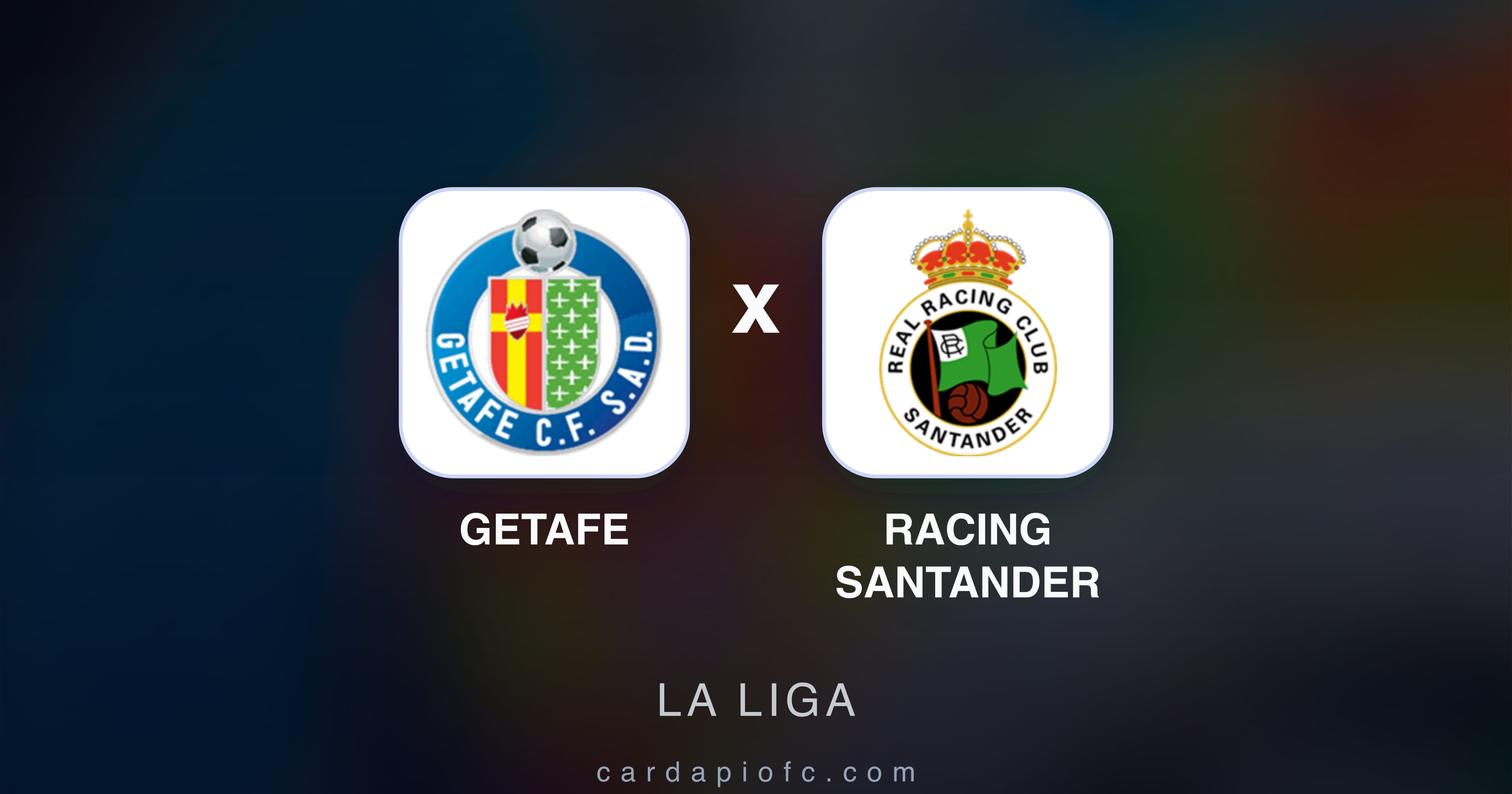 Getafe बनाम Racing Santander (La Liga) का पूर्वावलोकन चित्र