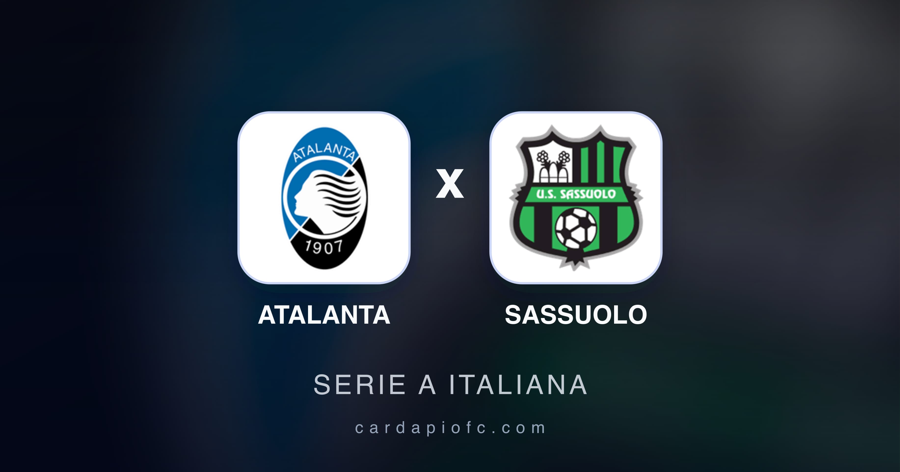 Atalanta बनाम Sassuolo (Serie A Italiana) का पूर्वावलोकन चित्र