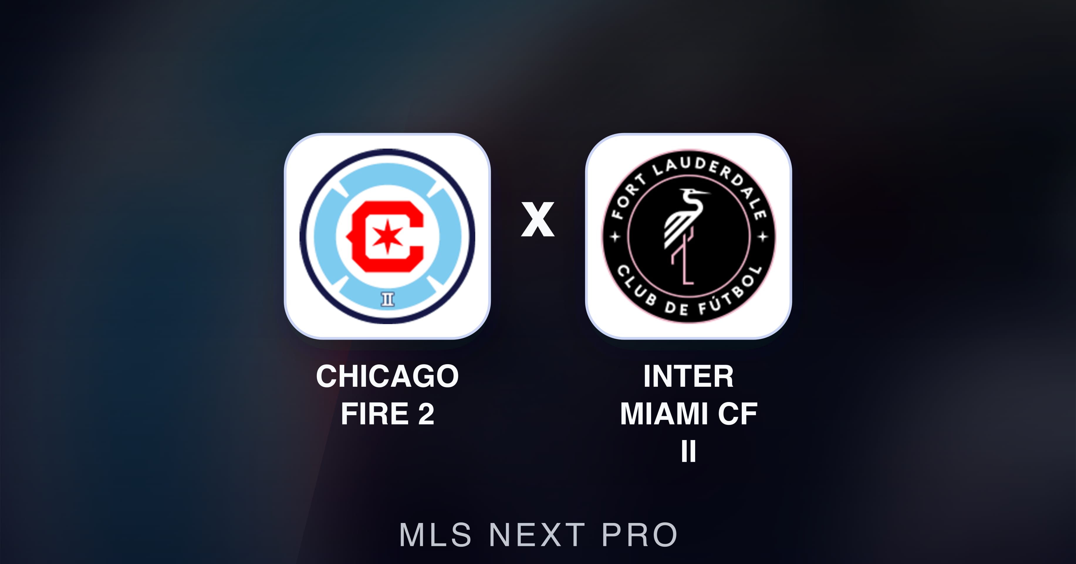 Chicago Fire 2 बनाम Inter Miami CF II (MLS Next Pro) का पूर्वावलोकन चित्र