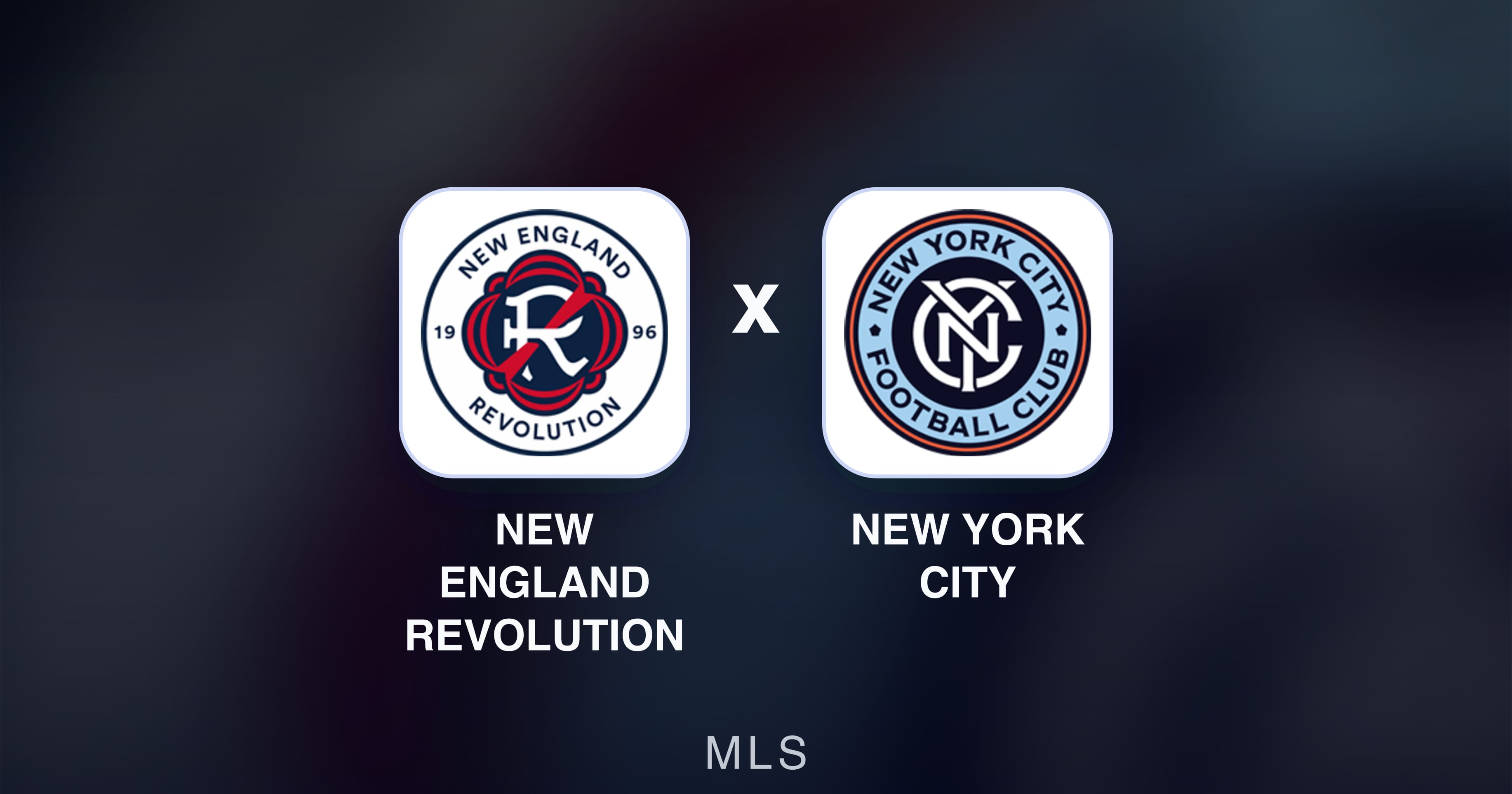 New England Revolution बनाम New York City (MLS) का पूर्वावलोकन चित्र