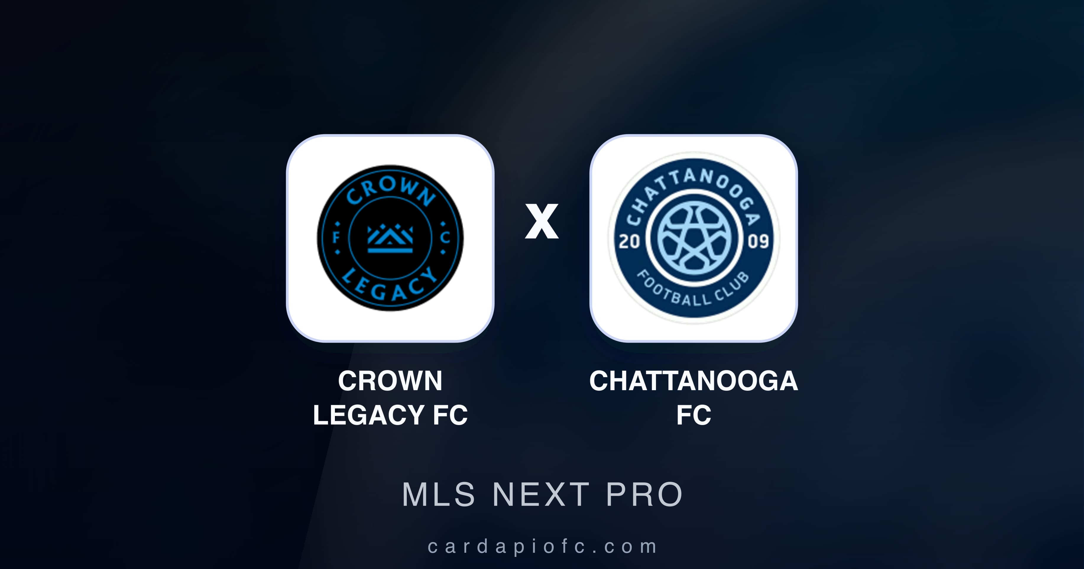 Crown Legacy FC बनाम Chattanooga FC (MLS Next Pro) का पूर्वावलोकन चित्र