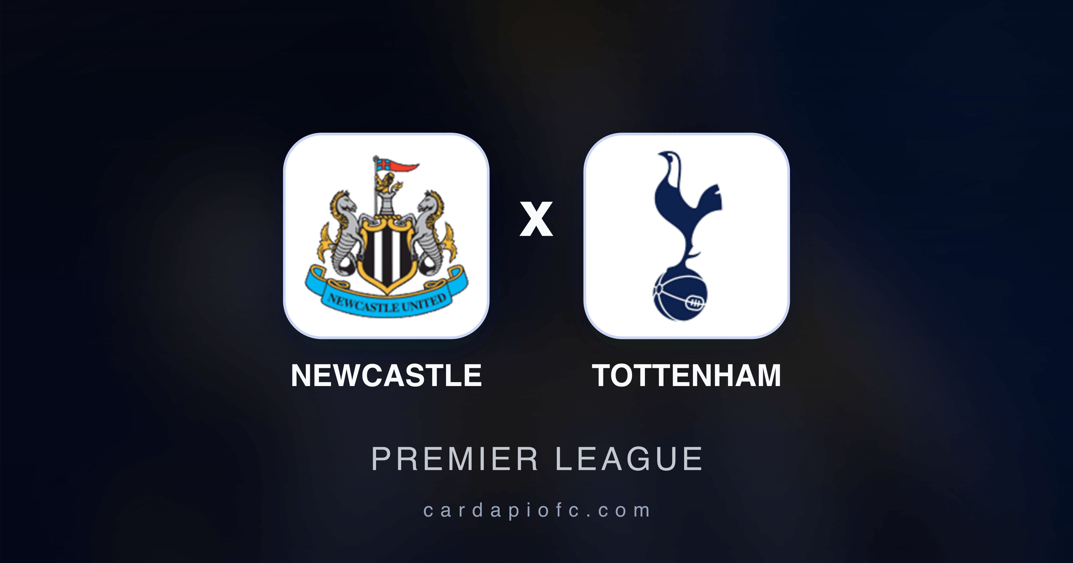Newcastle x Tottenham - Premier League broadcast preview