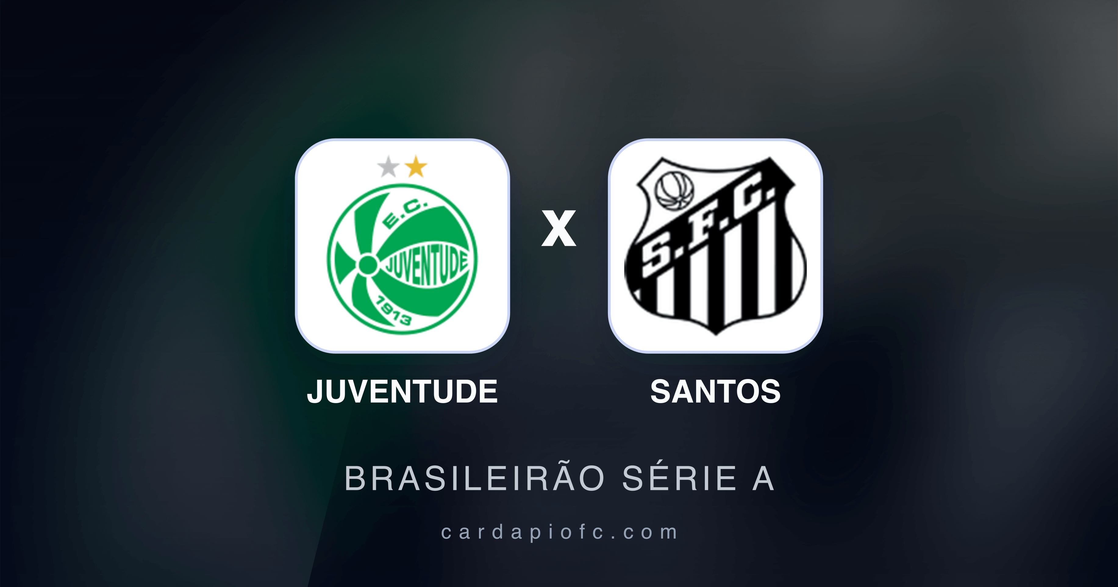 Juventude x Santos - Brasileirão Série A broadcast preview