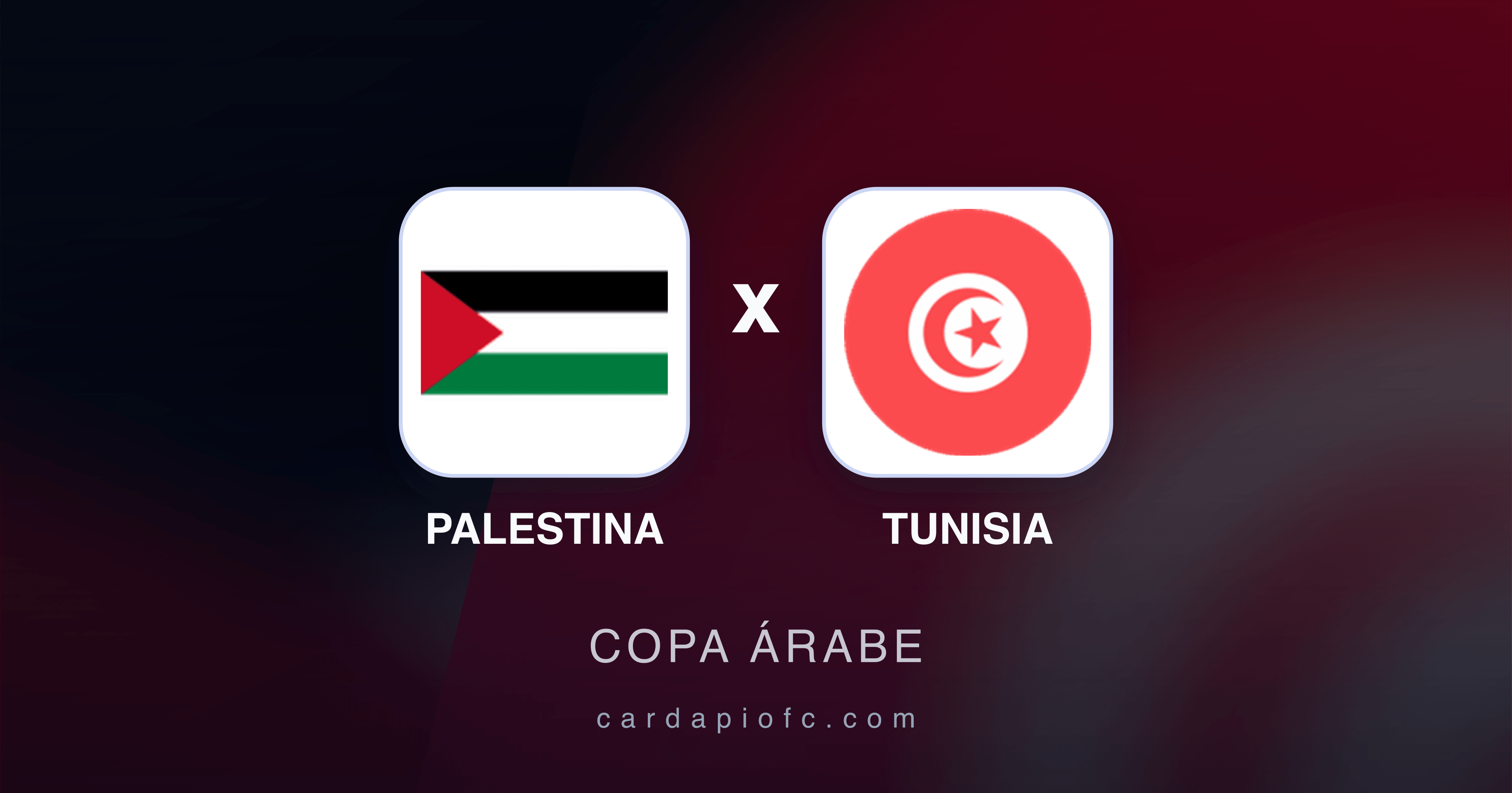 Preview image for Palestina vs Tunisia (Copa Árabe)