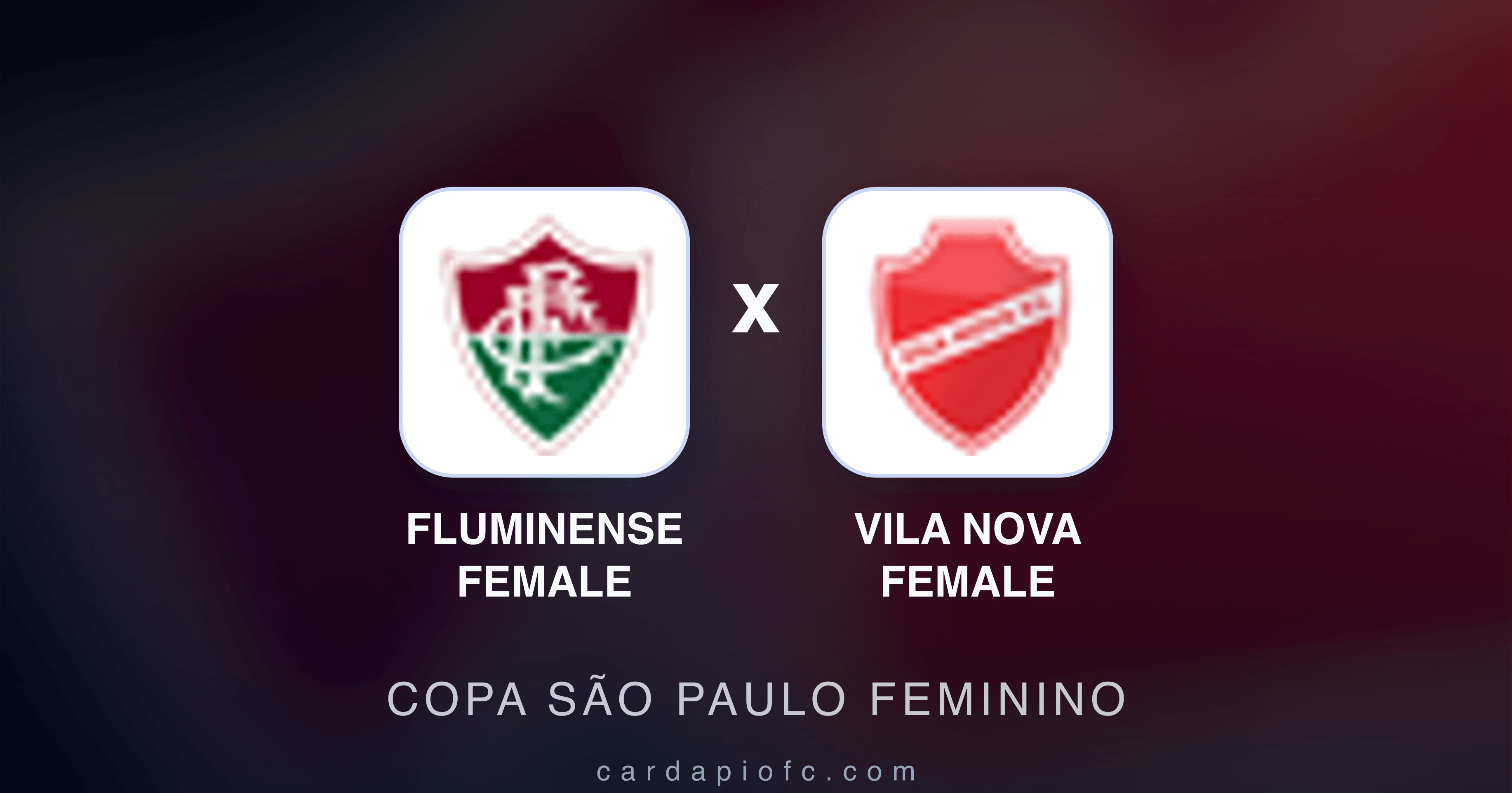 Image d’aperçu pour Fluminense Female vs Vila Nova Female (Copa São Paulo Feminino)